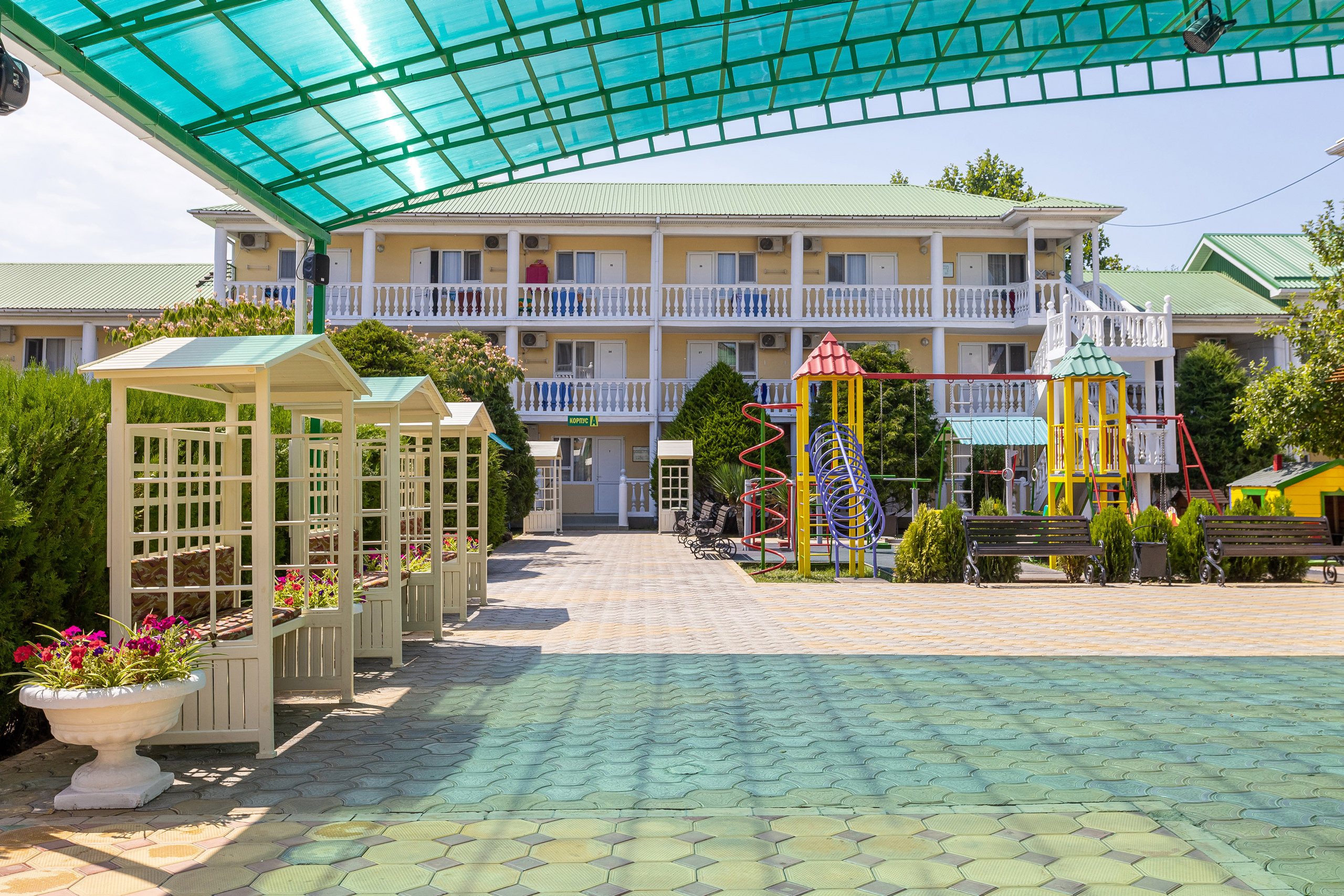 ГК «РУСИЧ» — Гостиничный комплекс Русич. г. Анапа. Интерьерный фотограф Краснодар: профессионально по доступным ценам