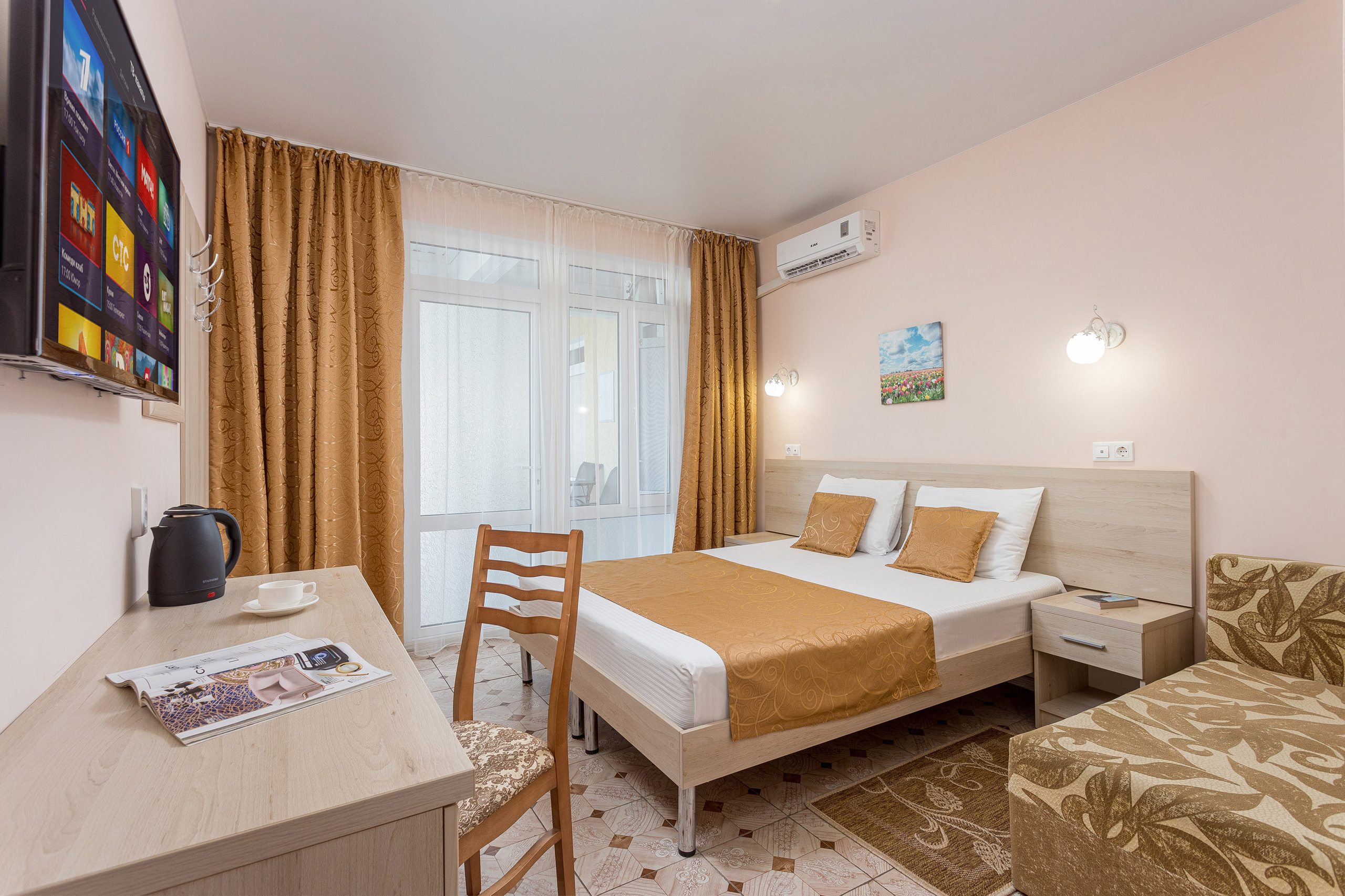 ГК «РУСИЧ» — Гостиничный комплекс Русич. г. Анапа. Интерьерный фотограф Краснодар: профессионально по доступным ценам