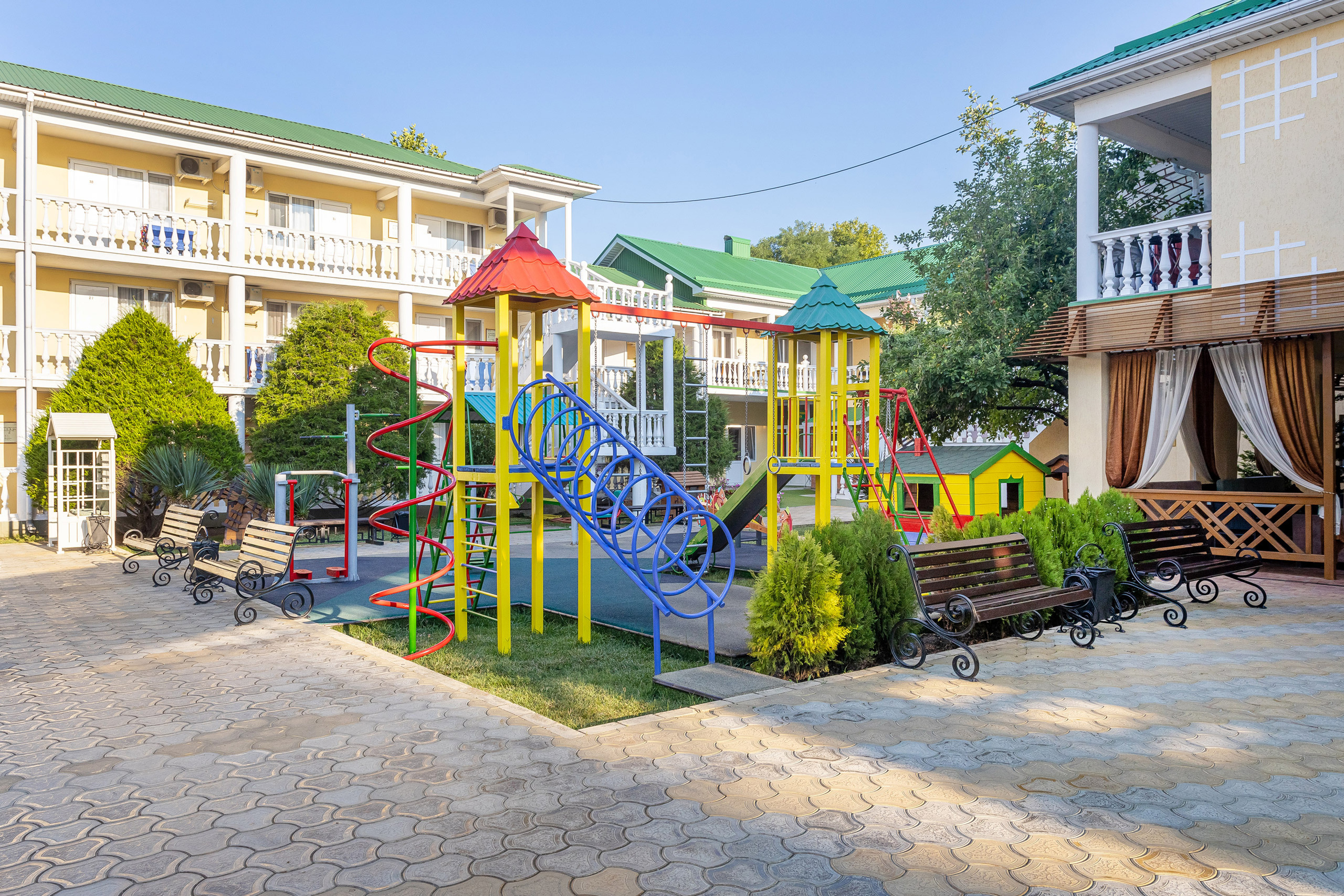 ГК «РУСИЧ» — Гостиничный комплекс Русич. г. Анапа. Интерьерный фотограф Краснодар: профессионально по доступным ценам