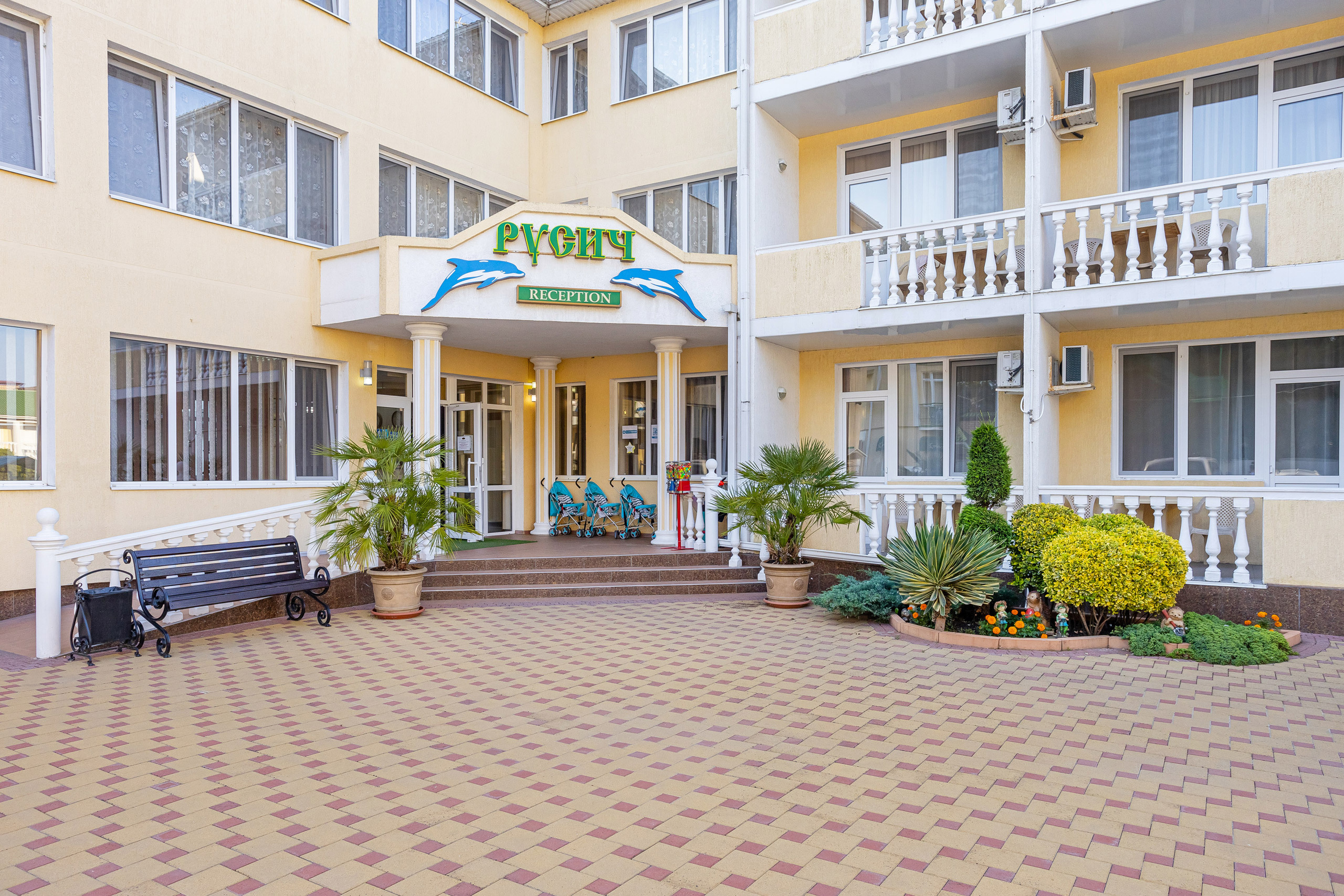 ГК «РУСИЧ» — Гостиничный комплекс Русич. г. Анапа. Интерьерный фотограф Краснодар: профессионально по доступным ценам