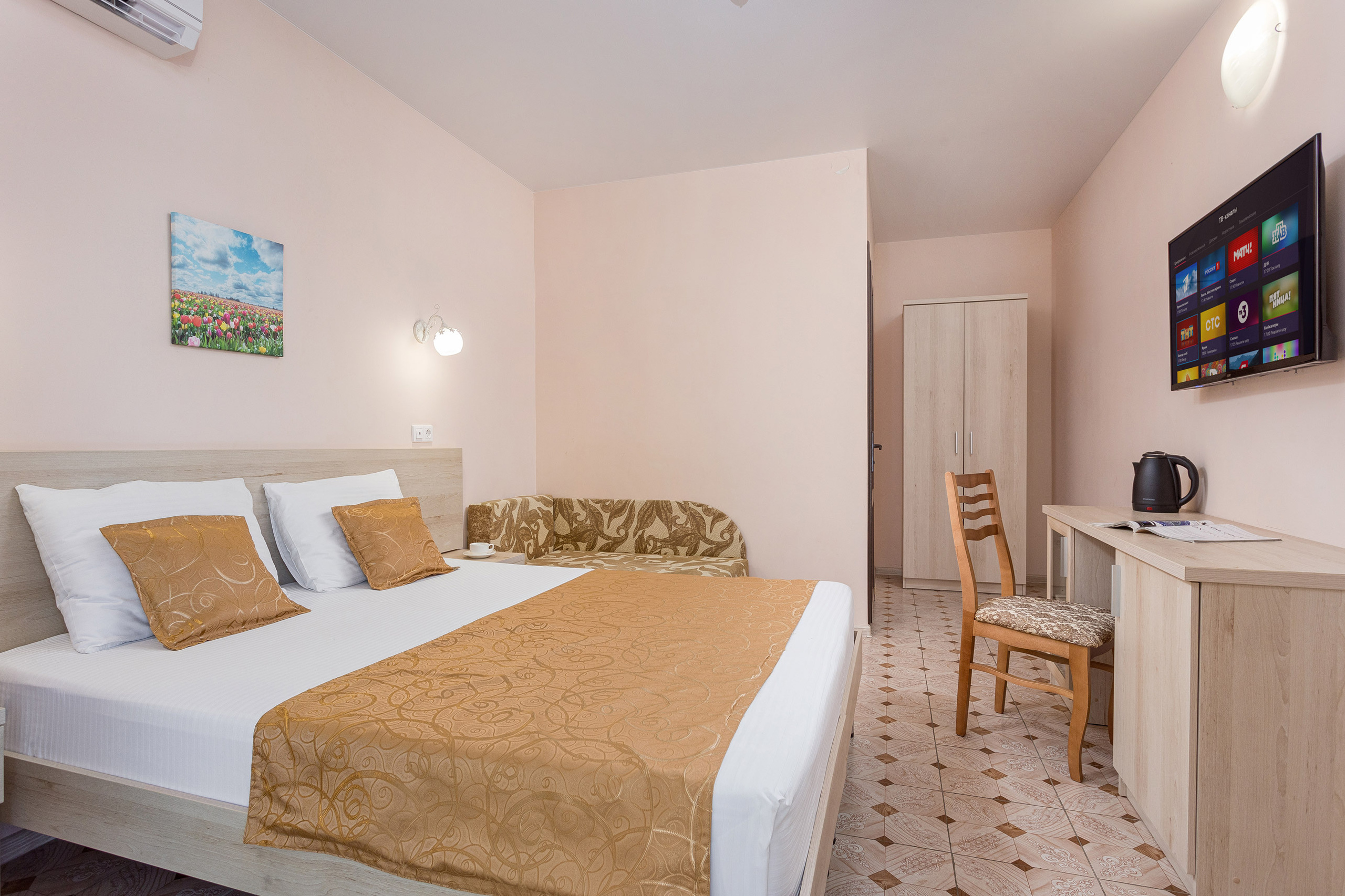 ГК «РУСИЧ» — Гостиничный комплекс Русич. г. Анапа. Интерьерный фотограф Краснодар: профессионально по доступным ценам