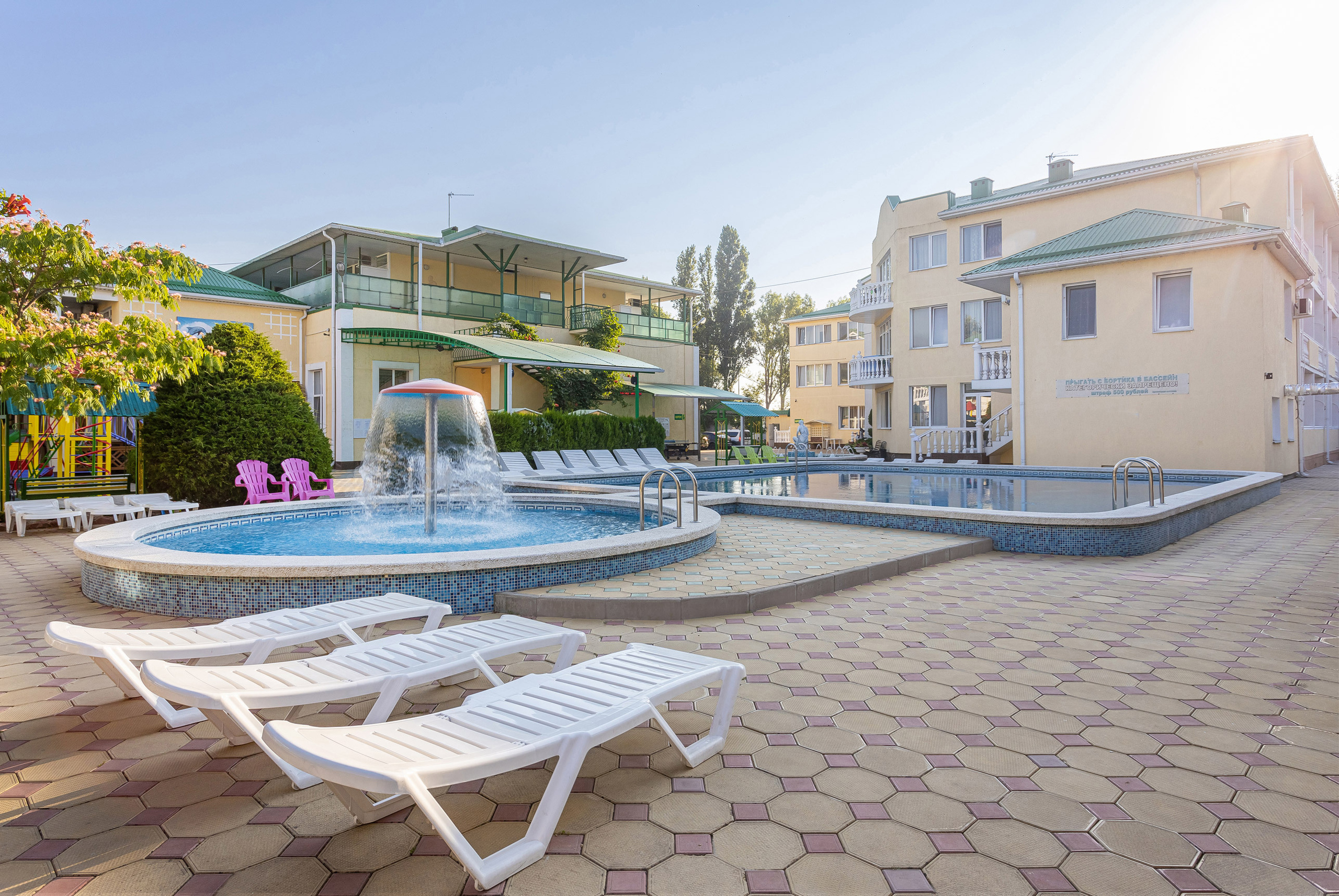 ГК «РУСИЧ» — Гостиничный комплекс Русич. г. Анапа. Интерьерный фотограф Краснодар: профессионально по доступным ценам