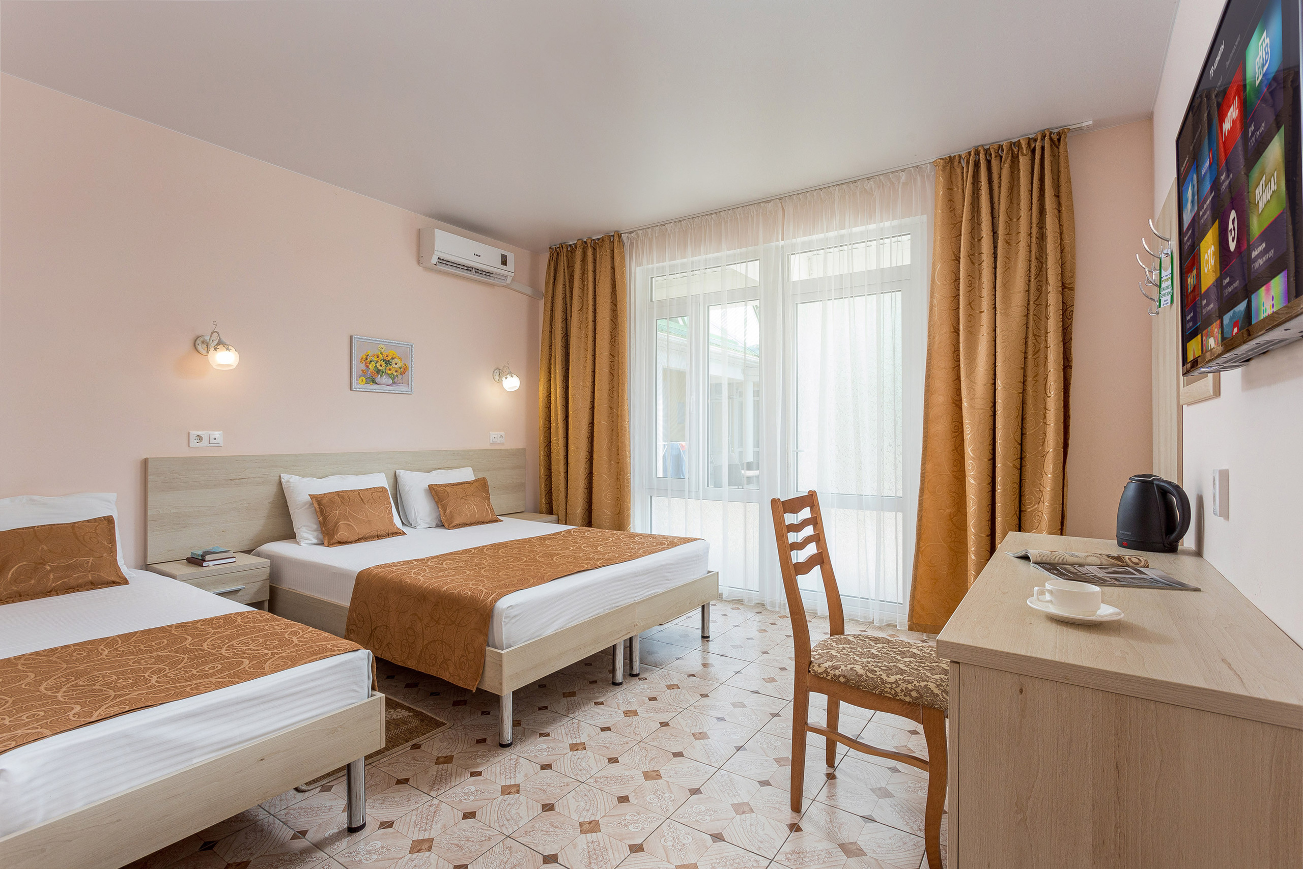 ГК «РУСИЧ» — Гостиничный комплекс Русич. г. Анапа. Интерьерный фотограф Краснодар: профессионально по доступным ценам