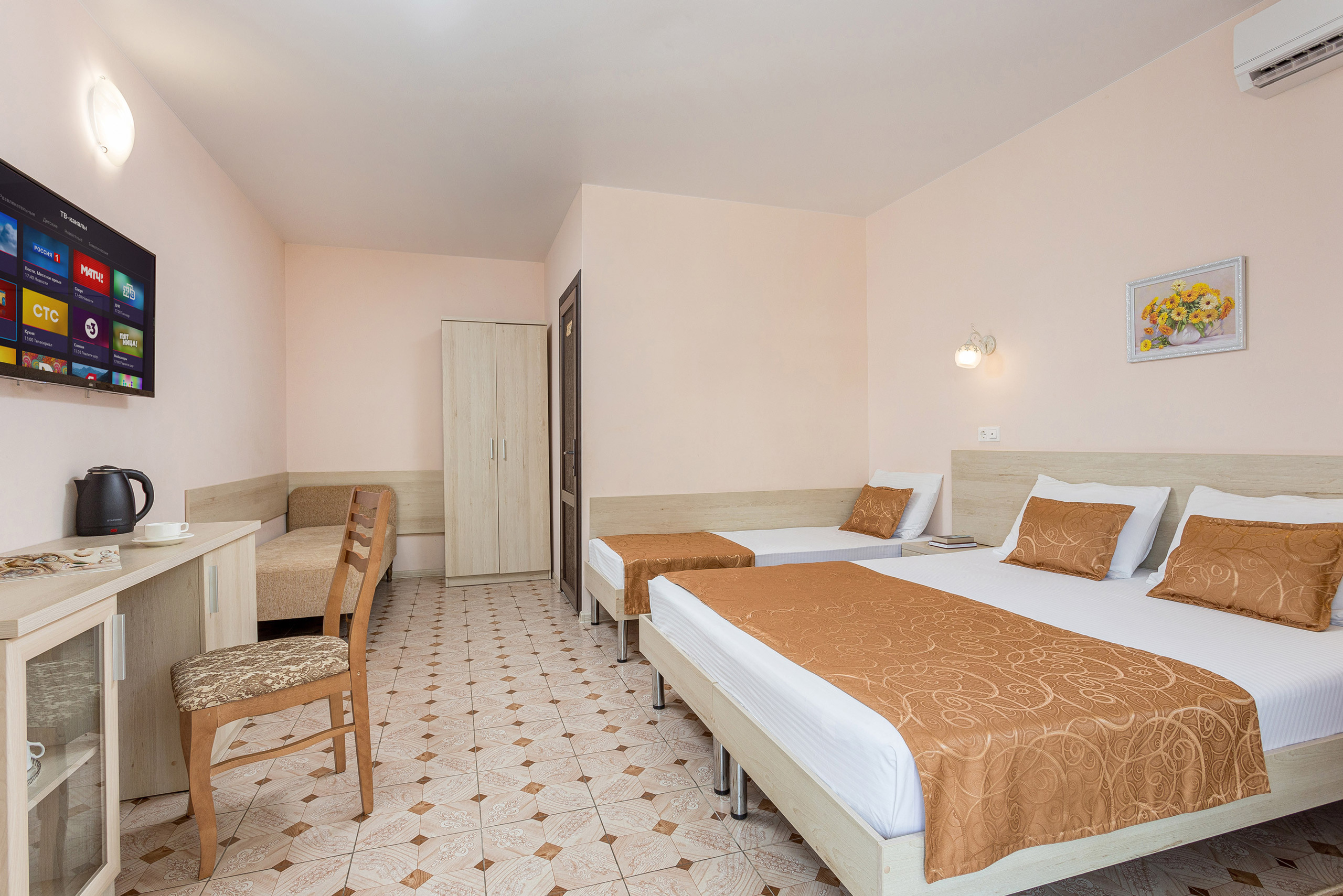 ГК «РУСИЧ» — Гостиничный комплекс Русич. г. Анапа. Интерьерный фотограф Краснодар: профессионально по доступным ценам