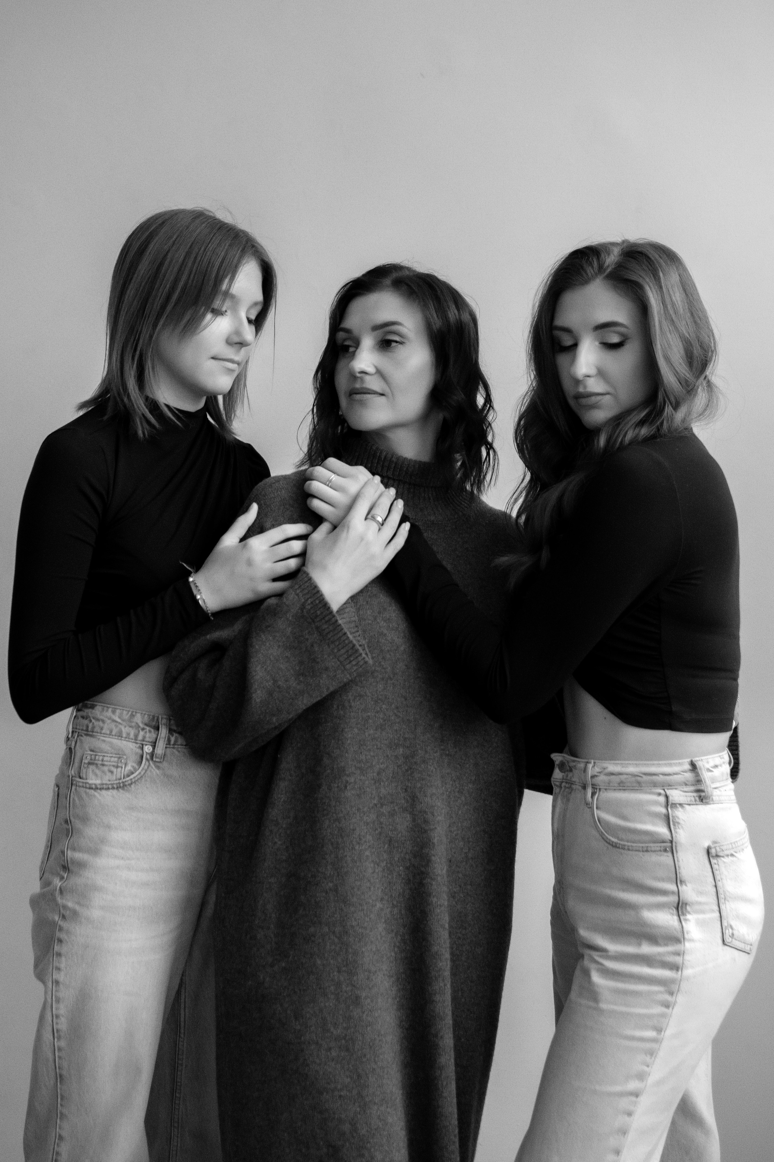 Мама и дочки. Свадебный и семейный фотограф в Серпухове Александра Дерюшева