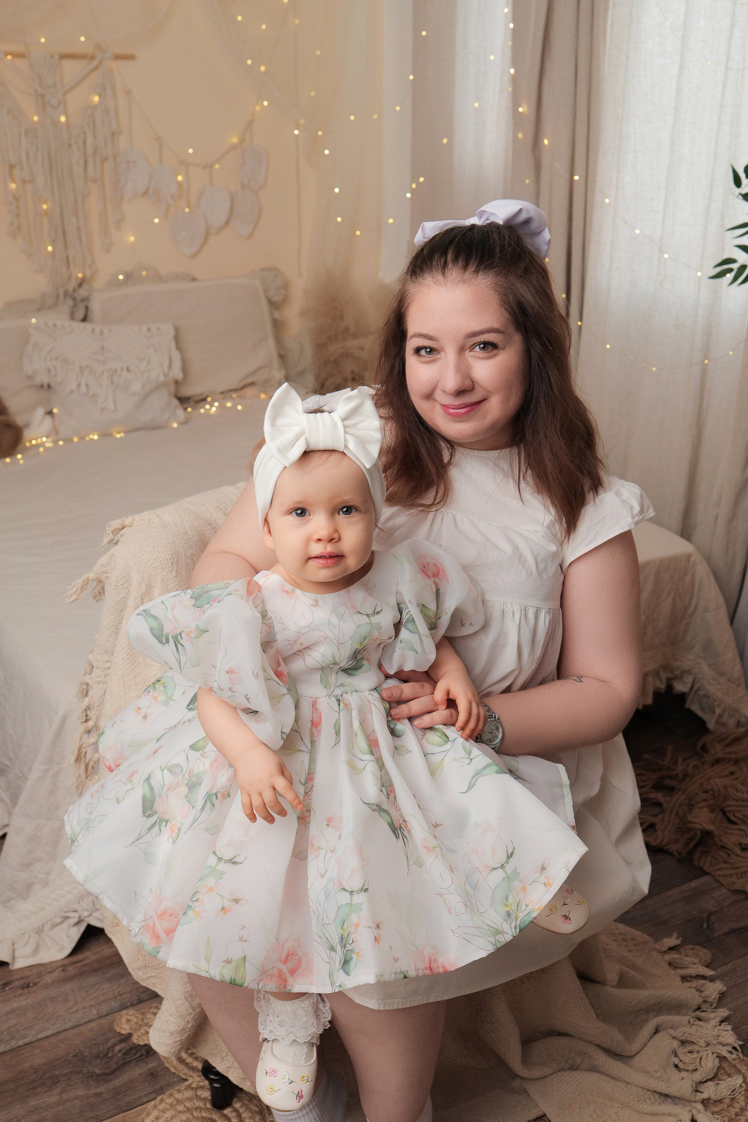Есения, 1 годик. Фотограф новорожденных в Новокузнецке Анна Горошникова