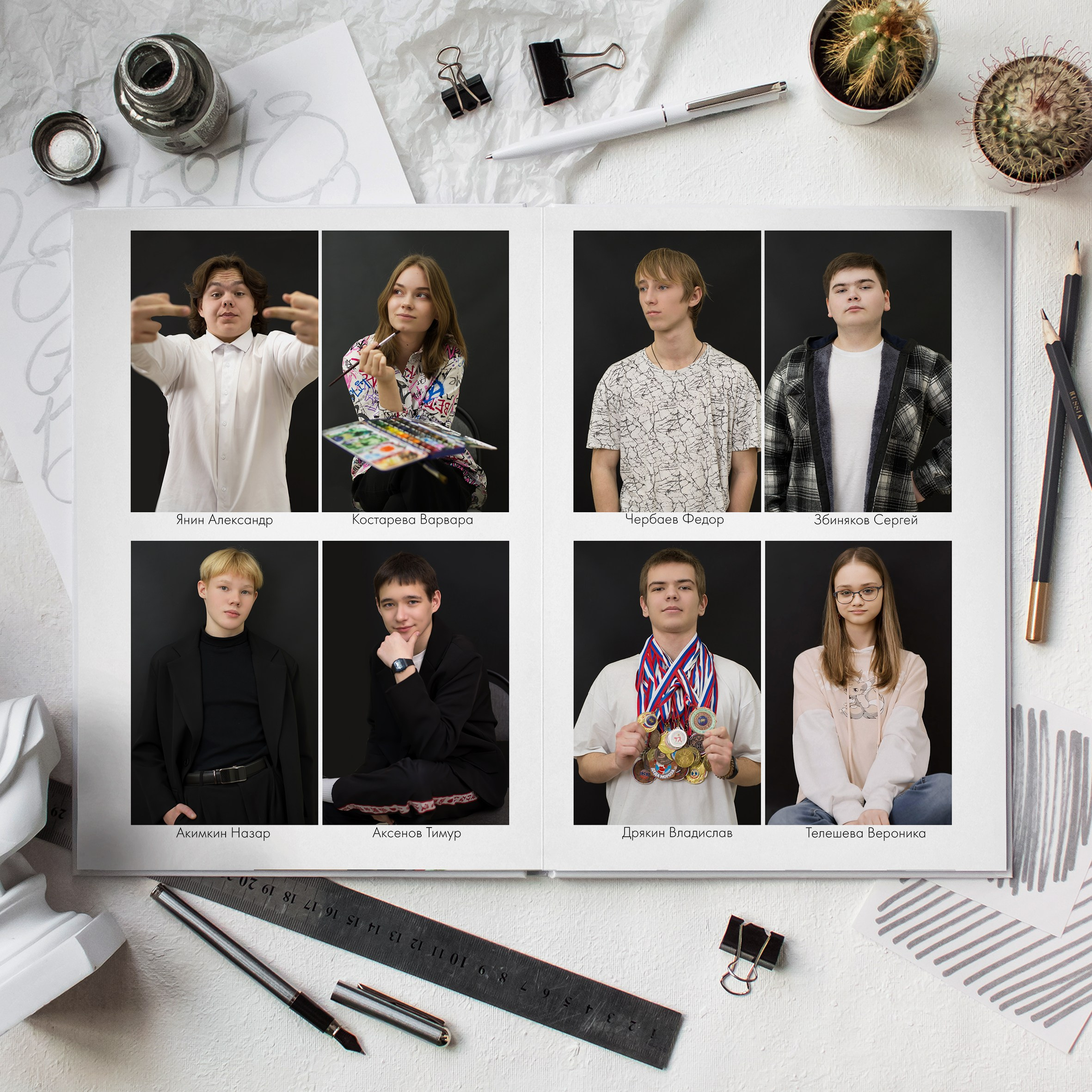 Выпускные альбомы 9-11 класс. Фотограф в Новомичуринске Наталья Малиновская