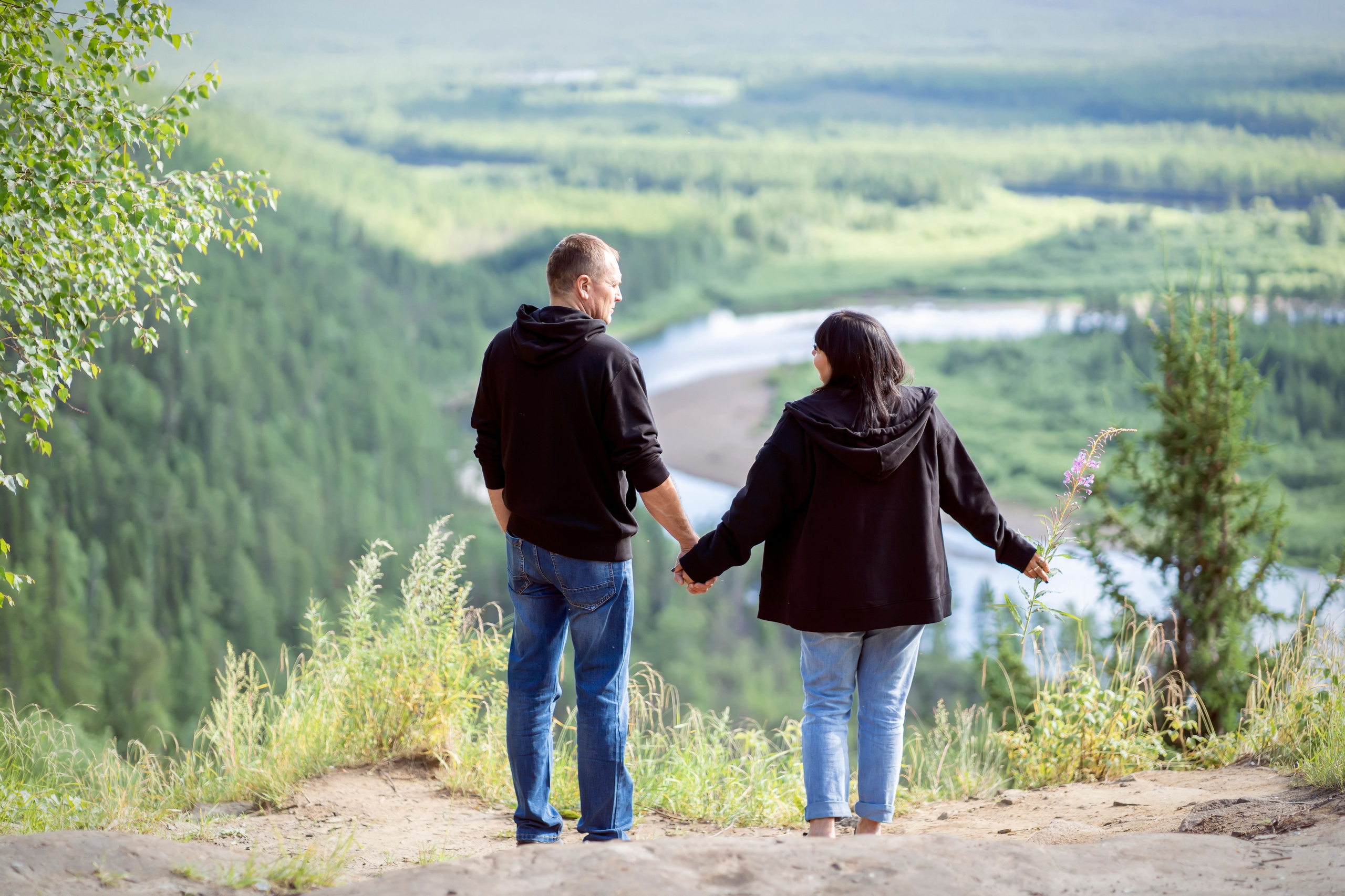 Летняя прогулка на АЯМовской скале. Семейный и детский фотограф в Хабаровске Анна Гриневич