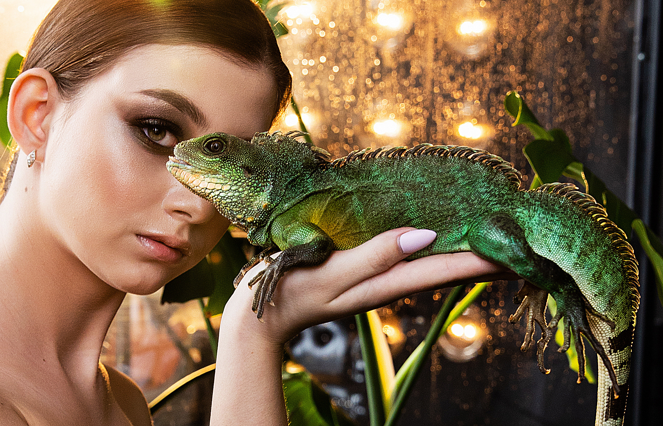С рептилиями. Свадебный и семейный фотограф у Уфе Евгения Сазонова