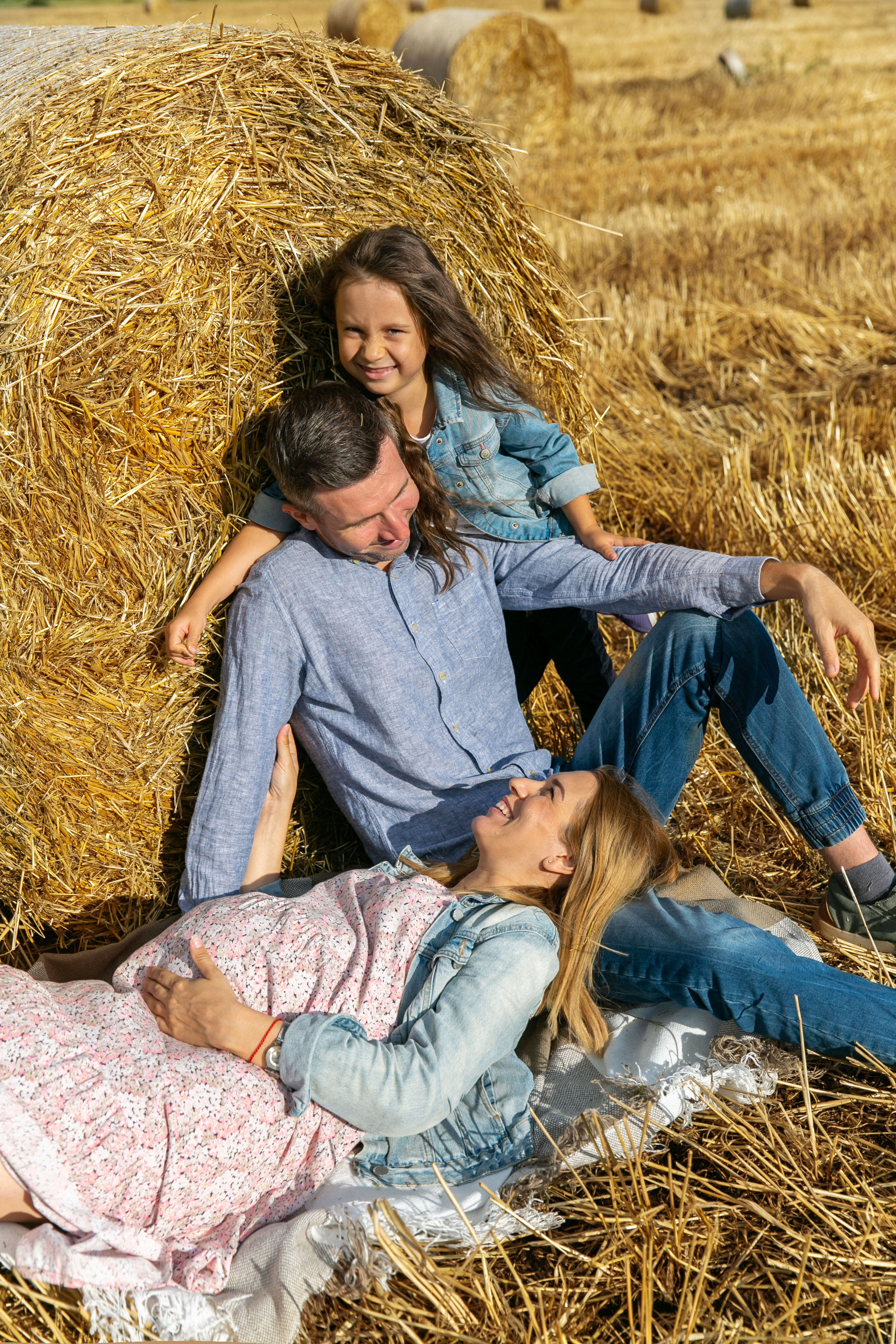 В поле. Свадебный и семейный фотограф у Уфе Евгения Сазонова