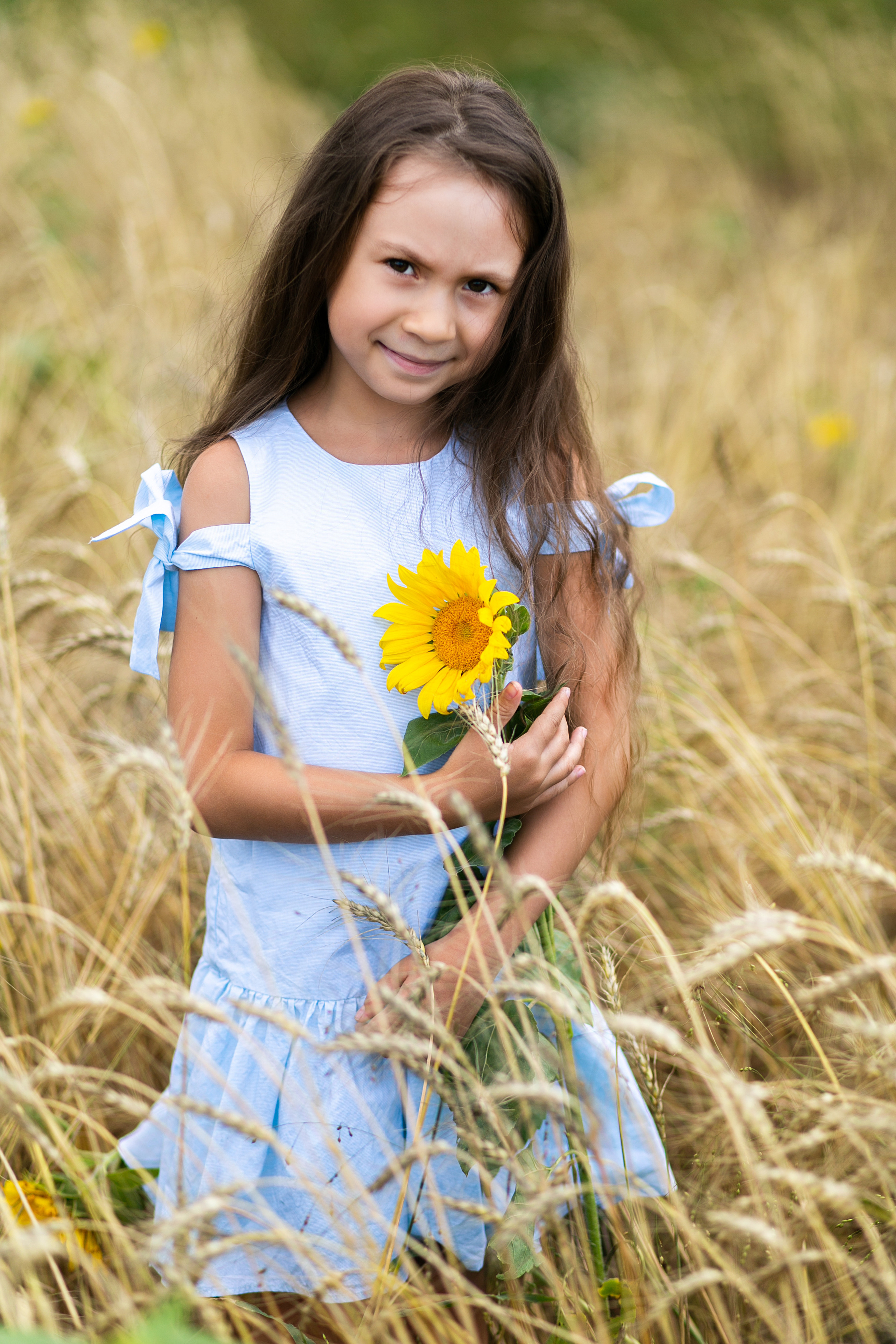 В поле. Свадебный и семейный фотограф у Уфе Евгения Сазонова