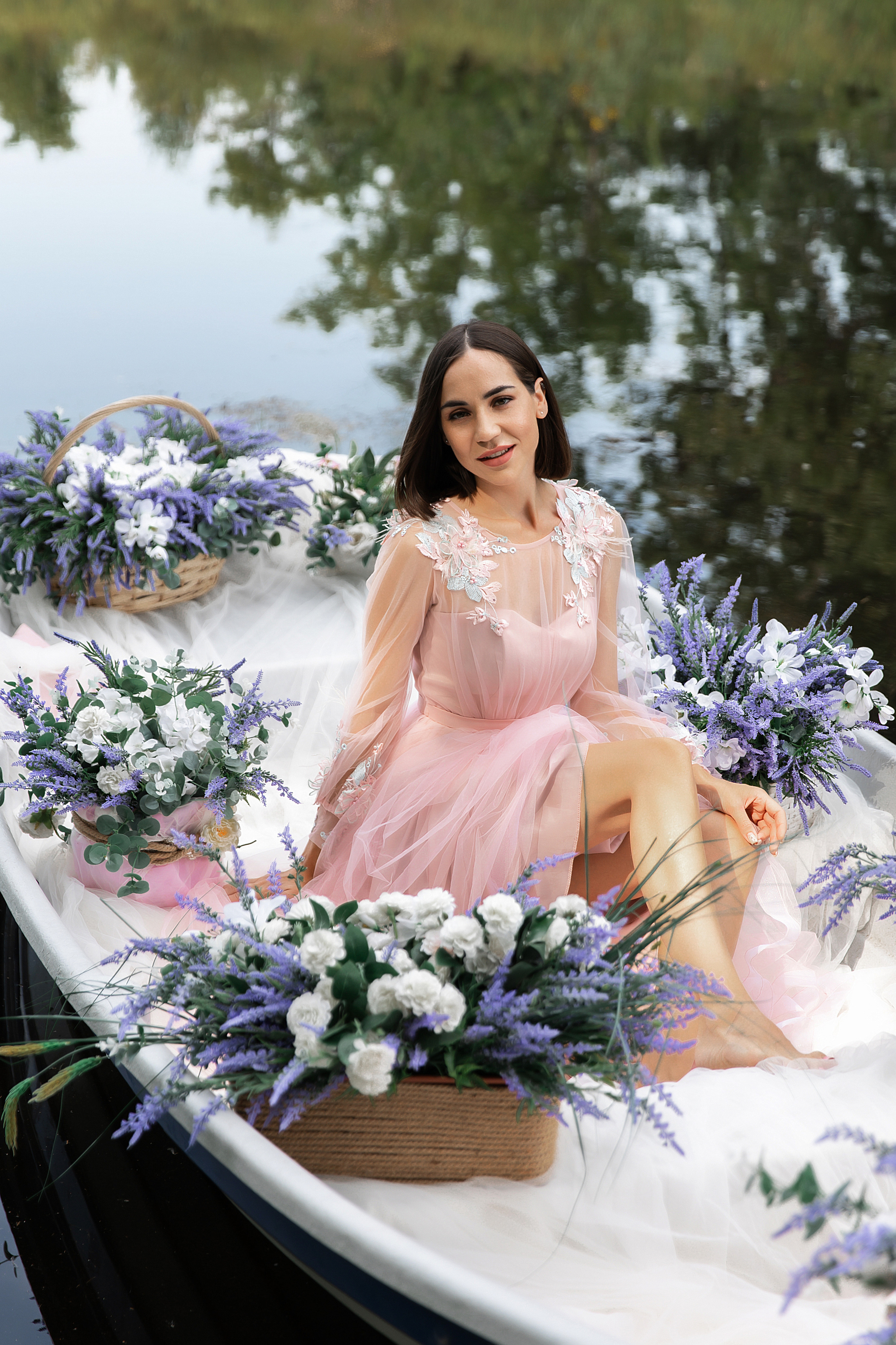 С лодкой. Свадебный и семейный фотограф у Уфе Евгения Сазонова