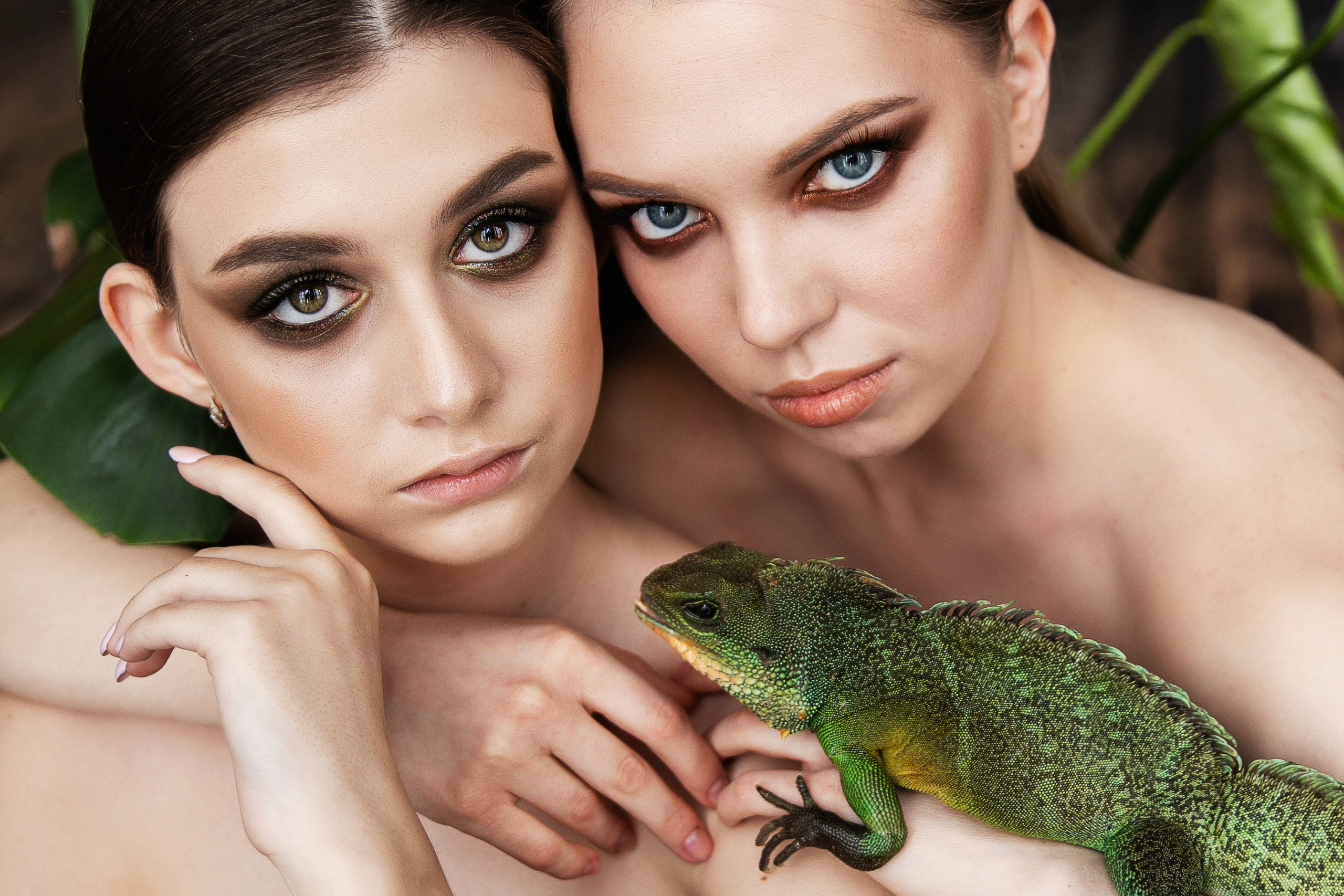 С рептилиями. Свадебный и семейный фотограф у Уфе Евгения Сазонова