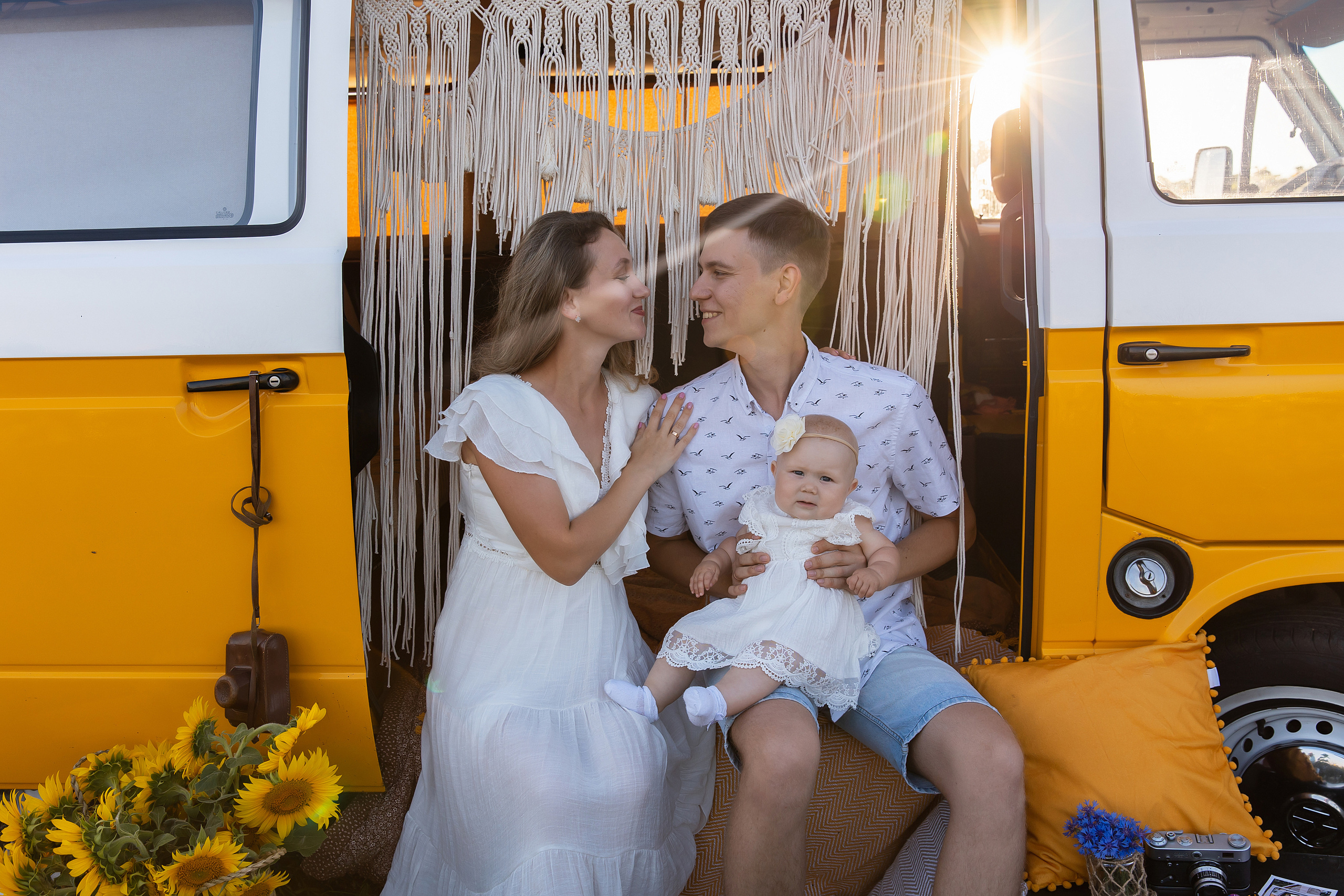 Подсолнухи. Свадебный и семейный фотограф у Уфе Евгения Сазонова