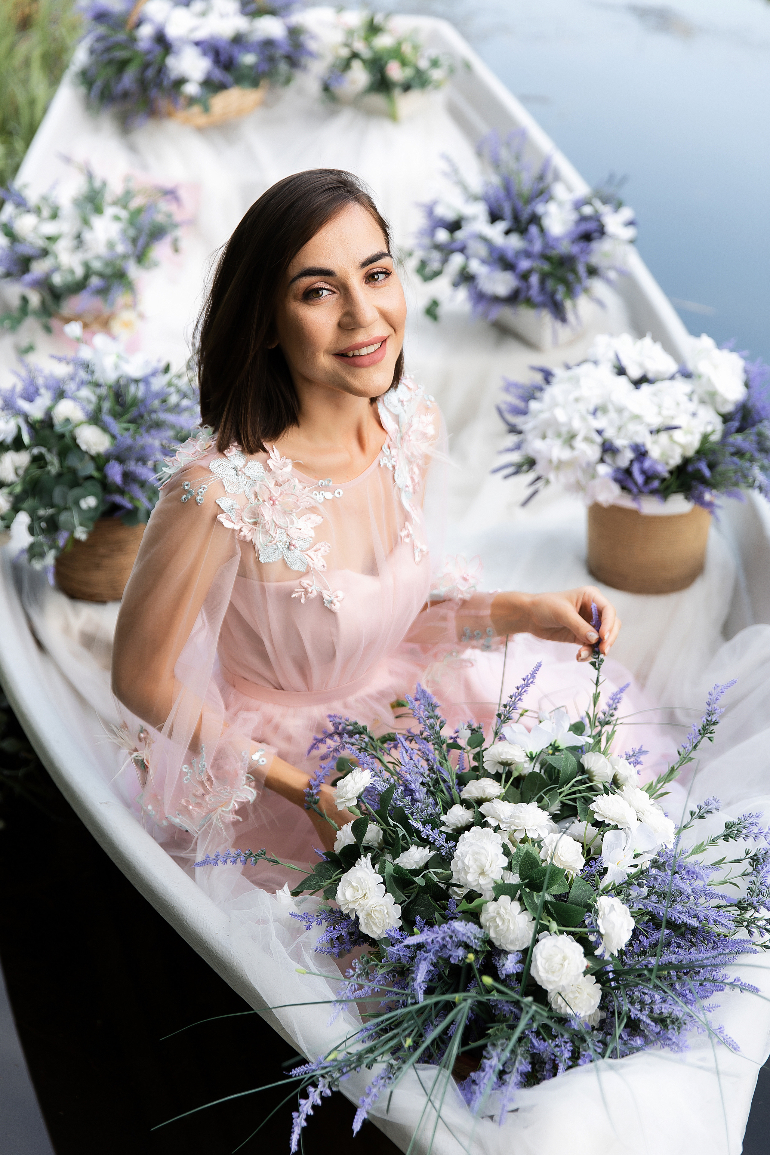 С лодкой. Свадебный и семейный фотограф у Уфе Евгения Сазонова