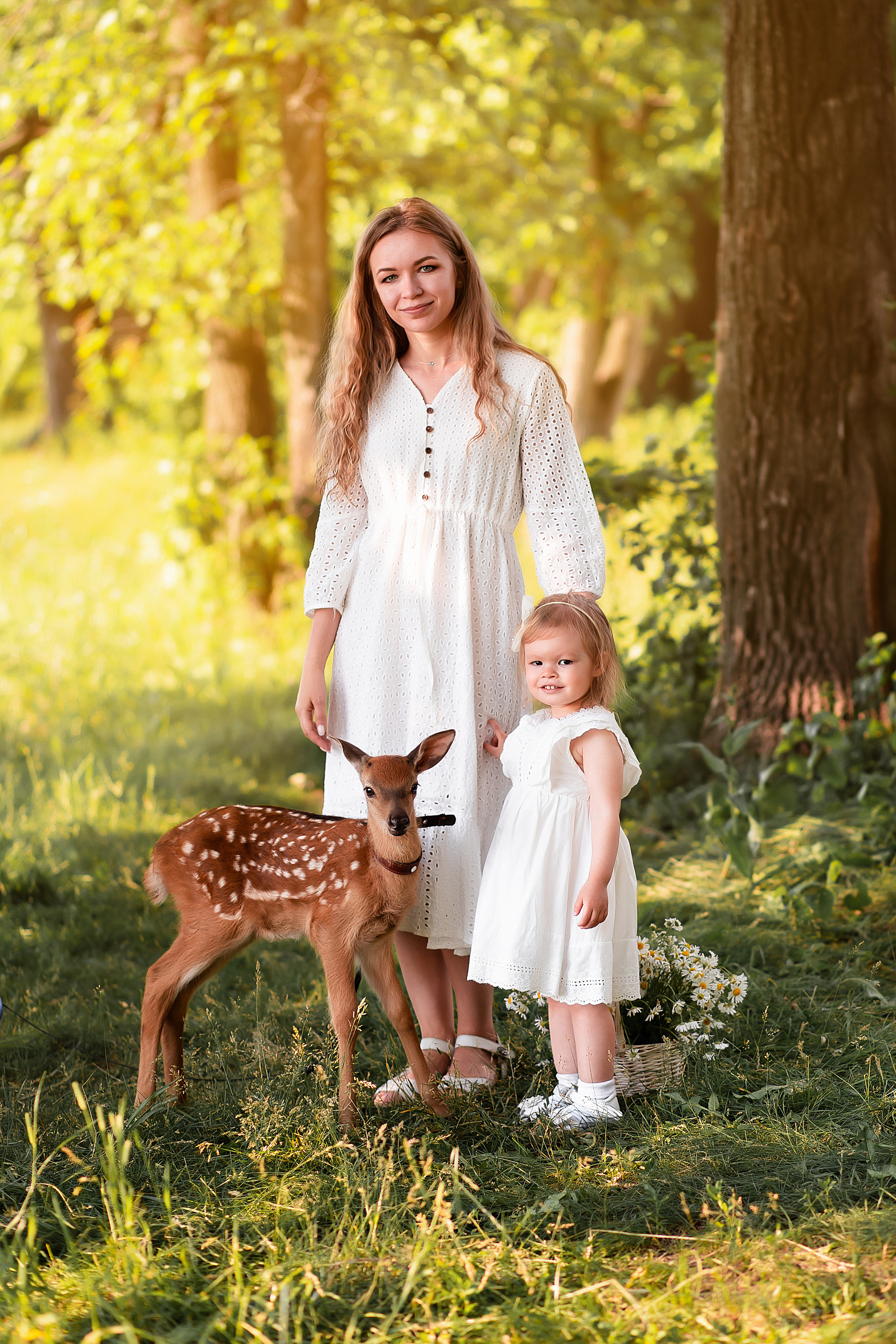 С олененком. Свадебный и семейный фотограф у Уфе Евгения Сазонова