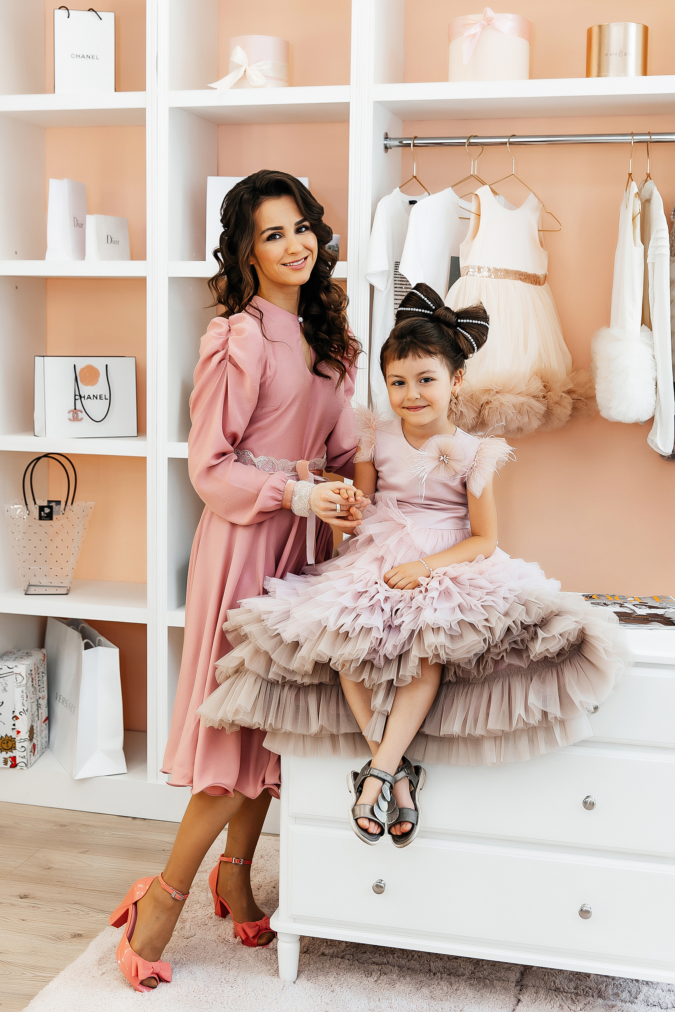 Мама с дочкой. Свадебный и семейный фотограф у Уфе Евгения Сазонова