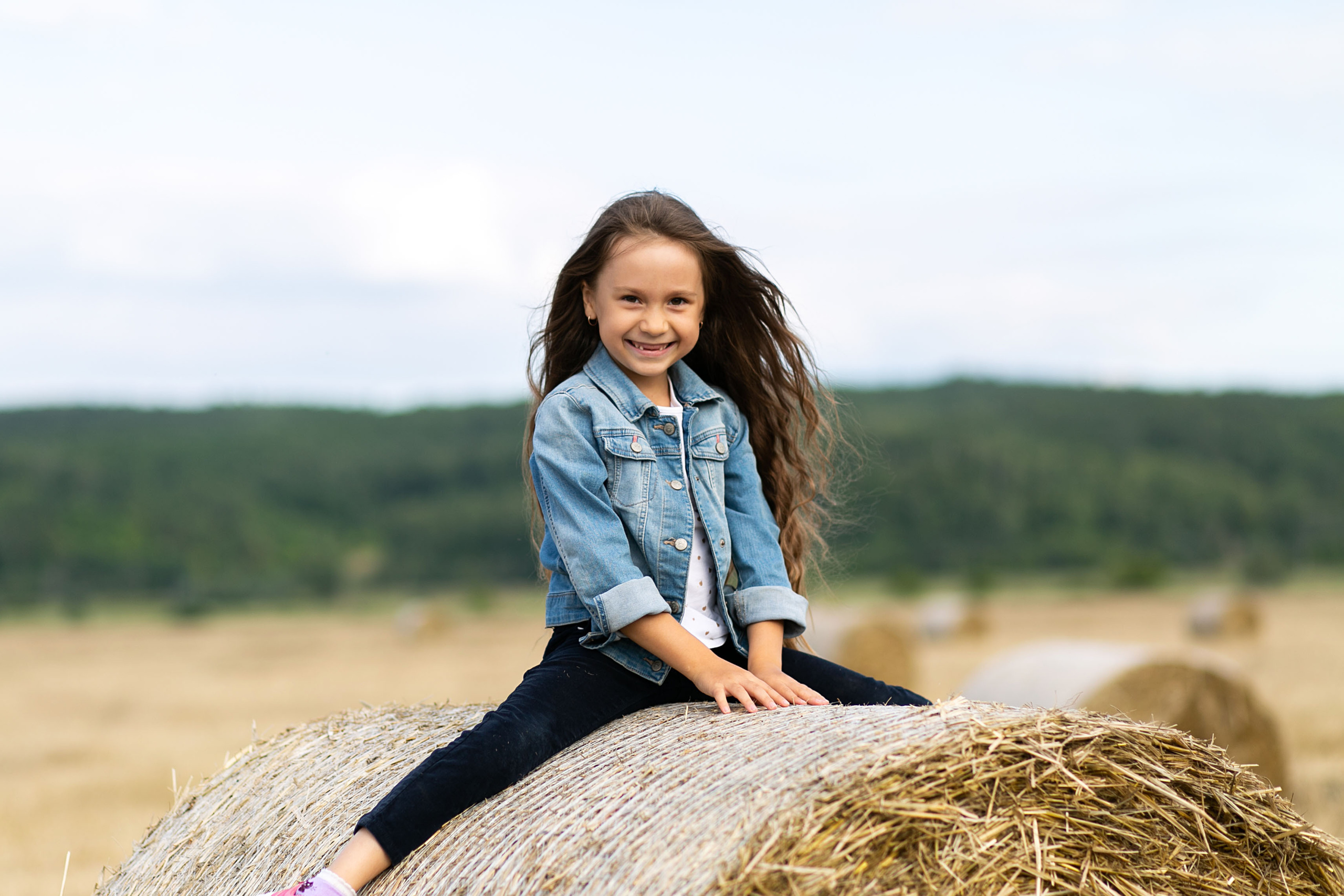 В поле. Свадебный и семейный фотограф у Уфе Евгения Сазонова