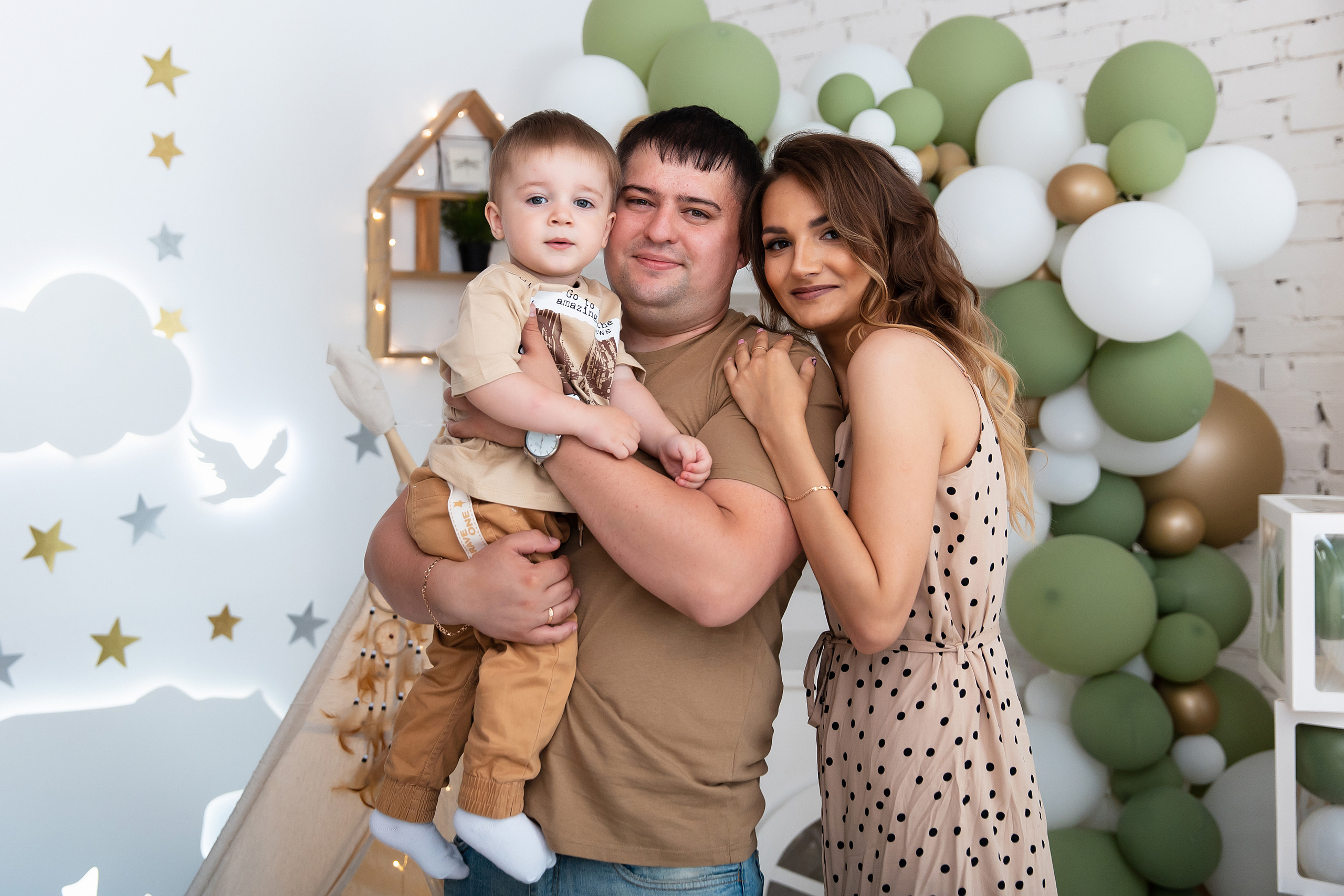 В студии. Свадебный и семейный фотограф у Уфе Евгения Сазонова