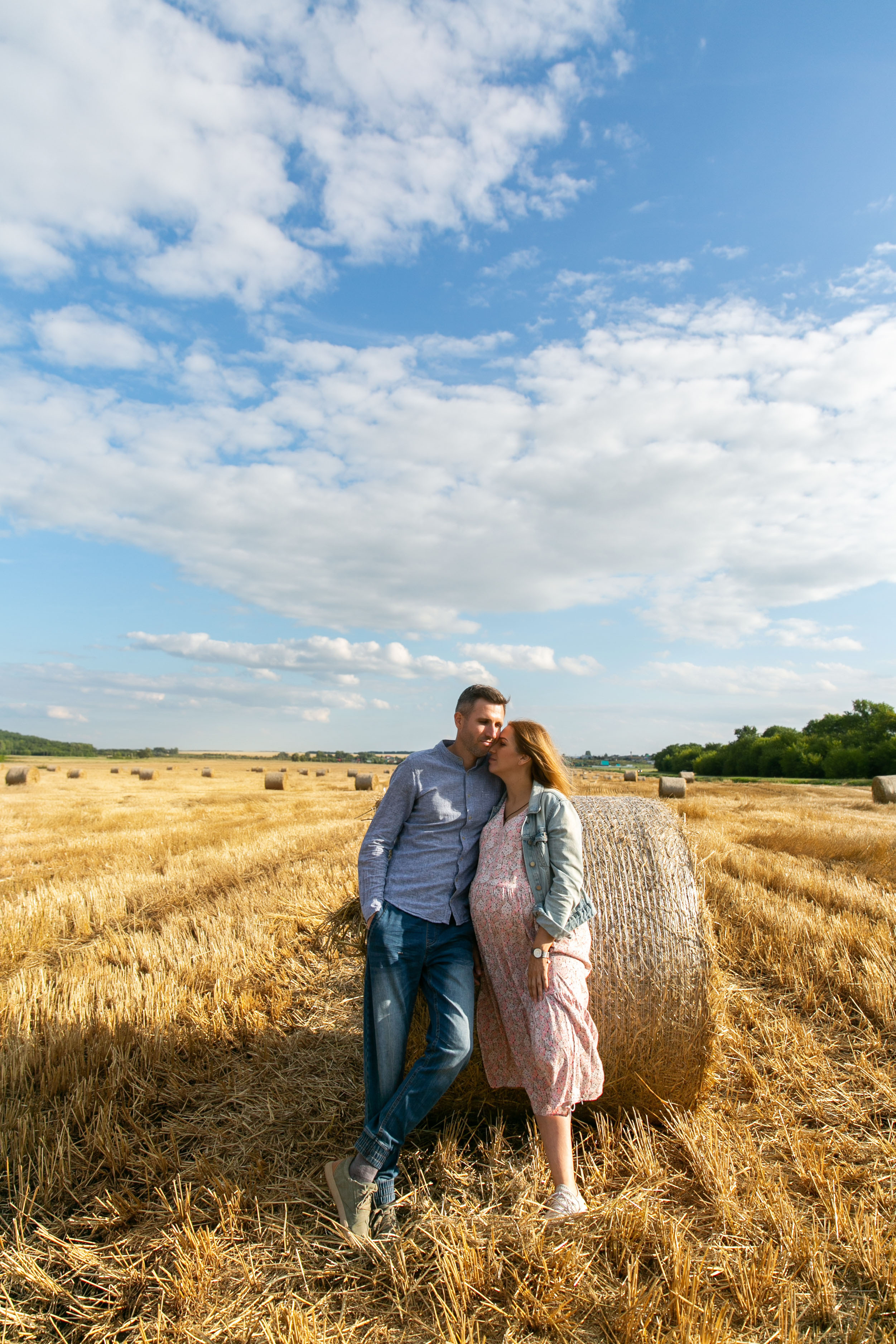 В поле. Свадебный и семейный фотограф у Уфе Евгения Сазонова