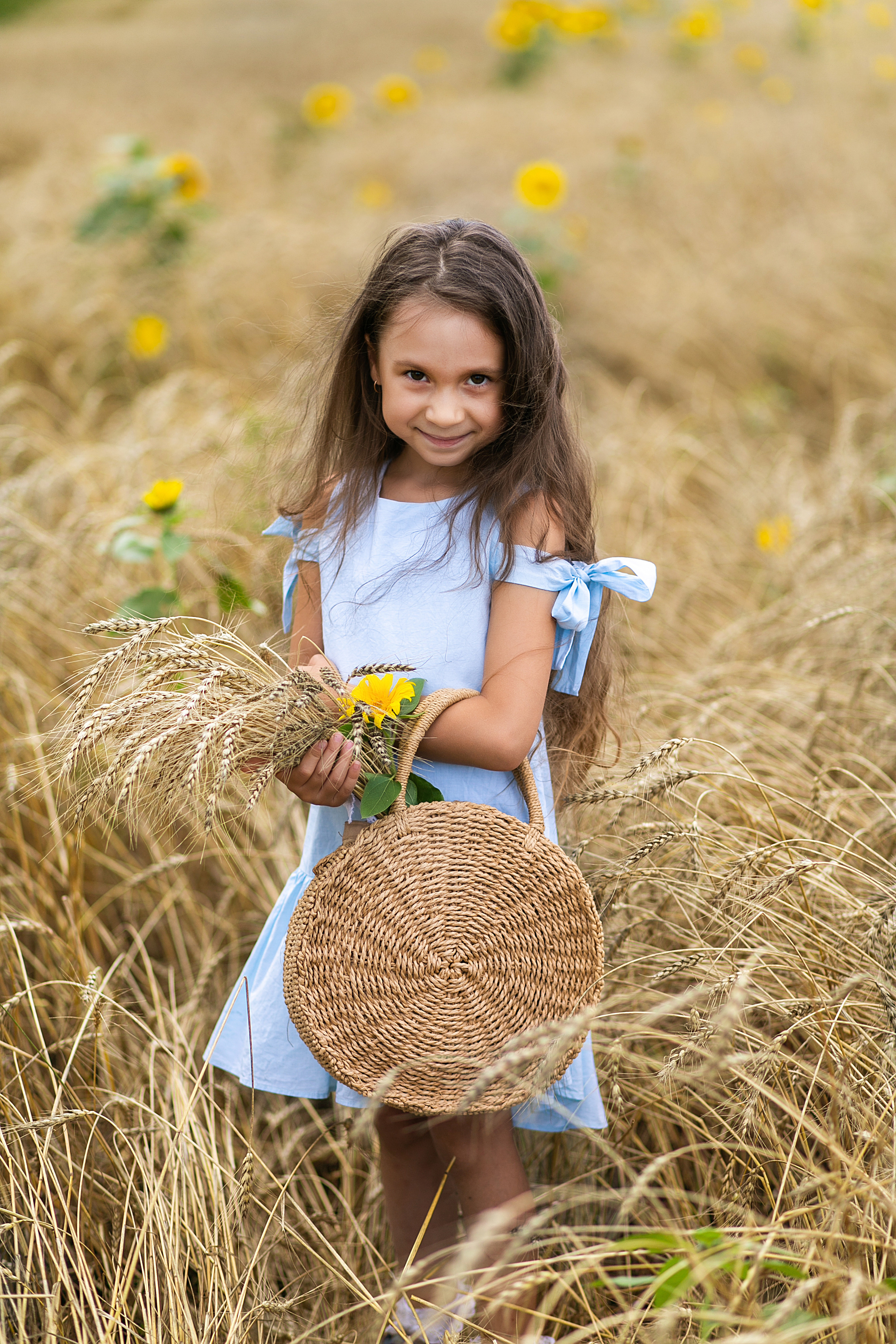 В поле. Свадебный и семейный фотограф у Уфе Евгения Сазонова