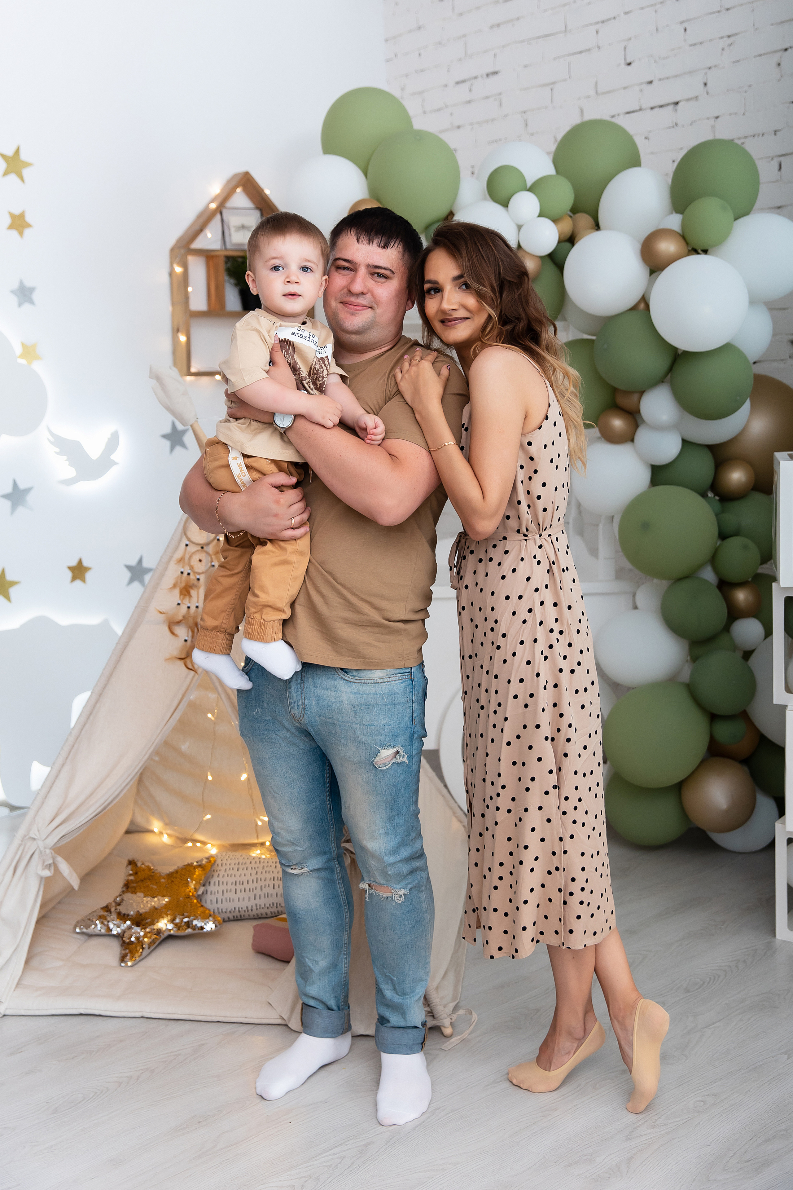 В студии. Свадебный и семейный фотограф у Уфе Евгения Сазонова