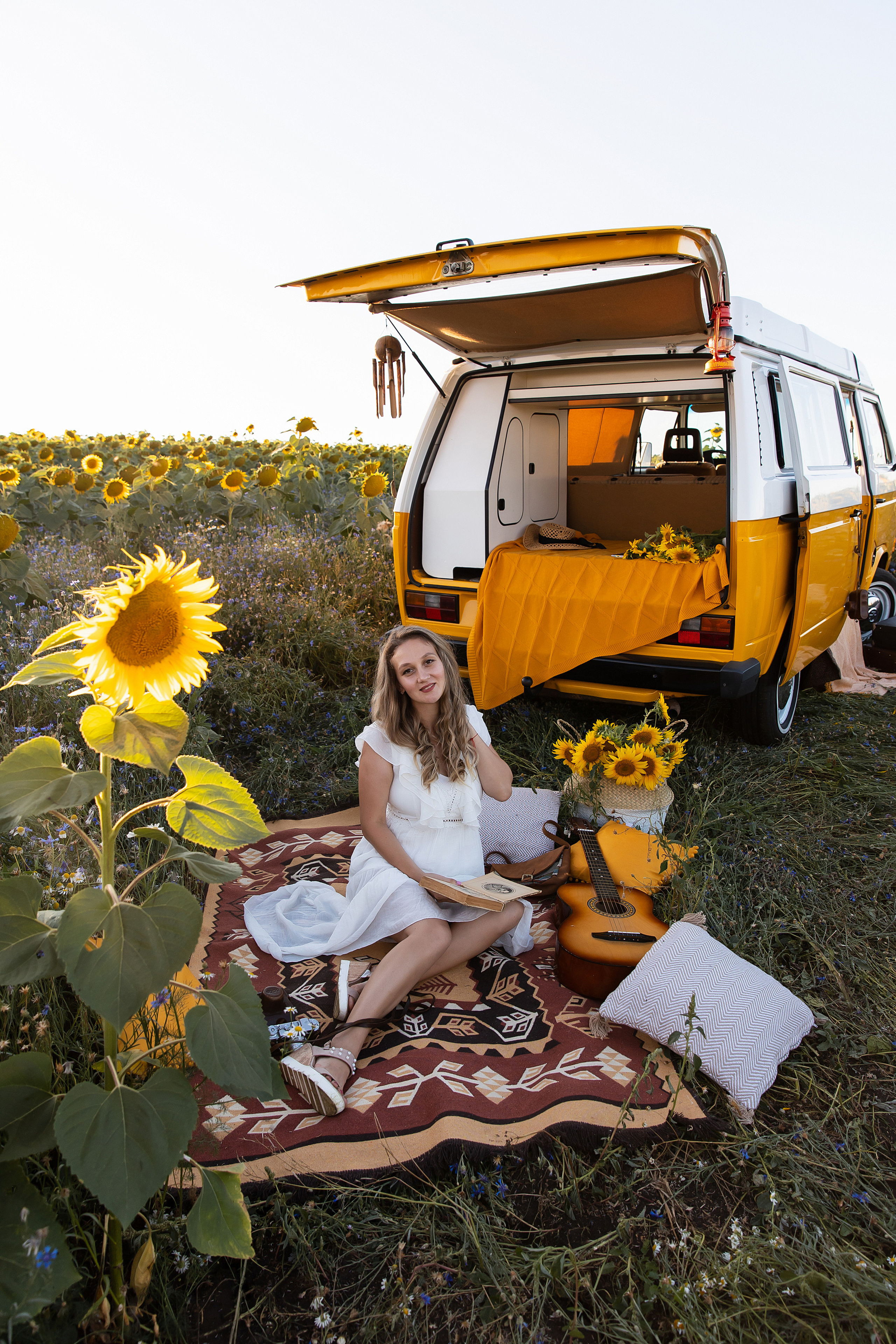 Подсолнухи. Свадебный и семейный фотограф у Уфе Евгения Сазонова