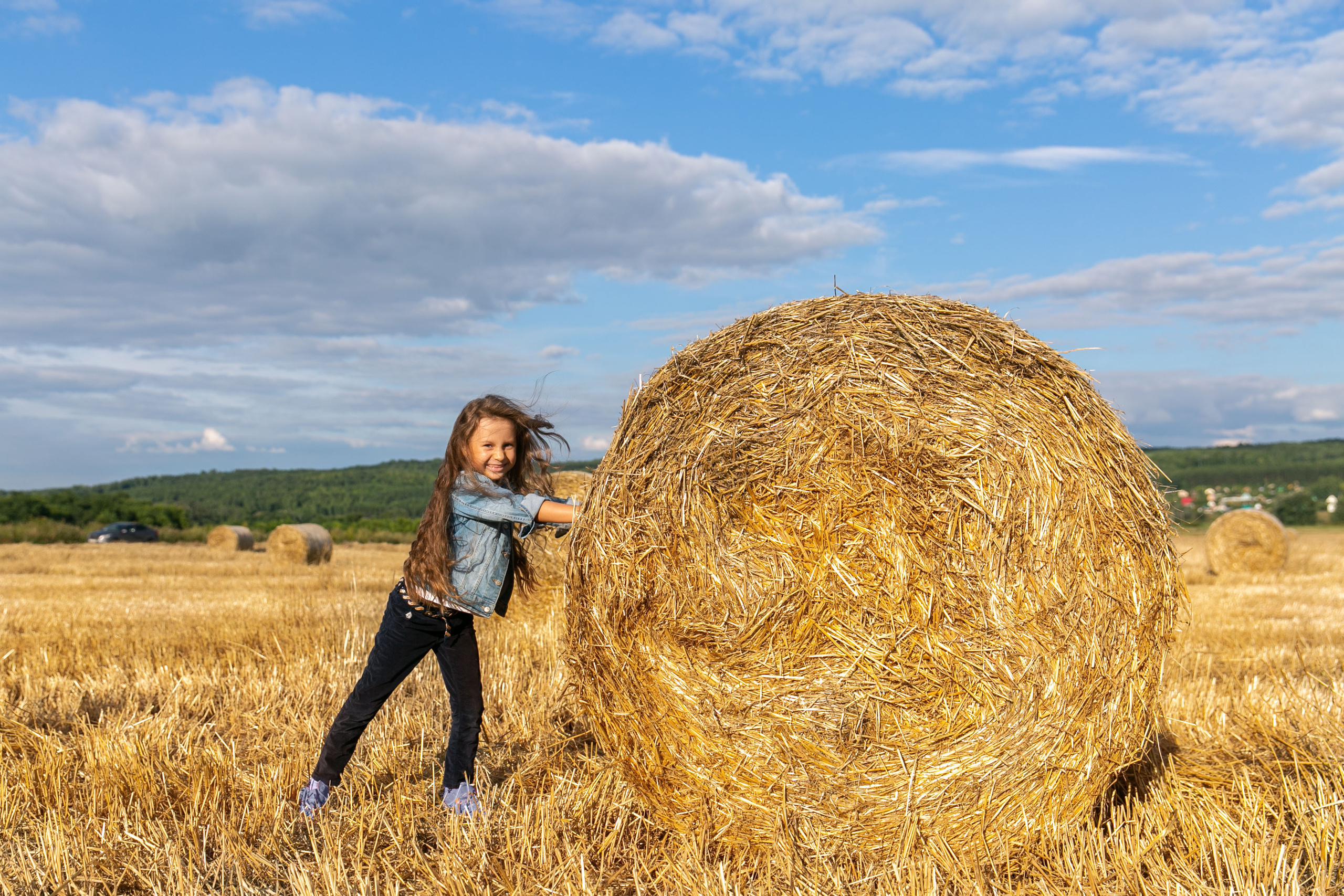 В поле. Свадебный и семейный фотограф у Уфе Евгения Сазонова