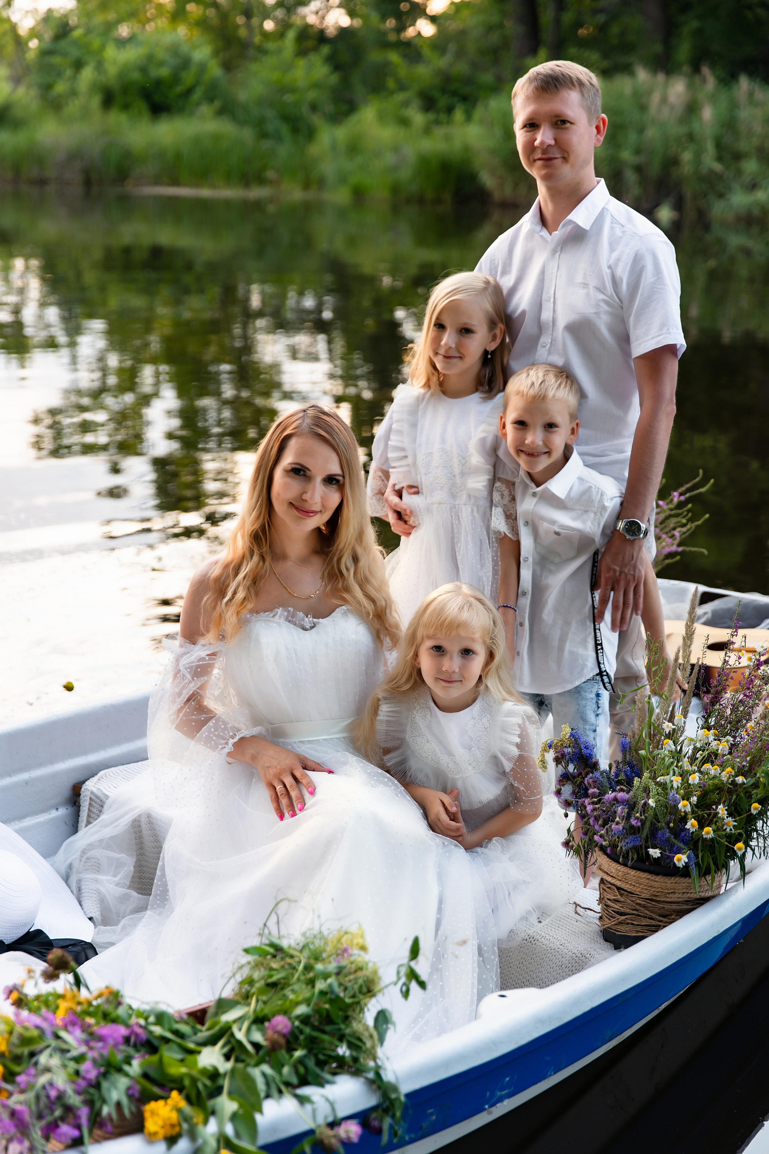 Лодка. Свадебный и семейный фотограф у Уфе Евгения Сазонова