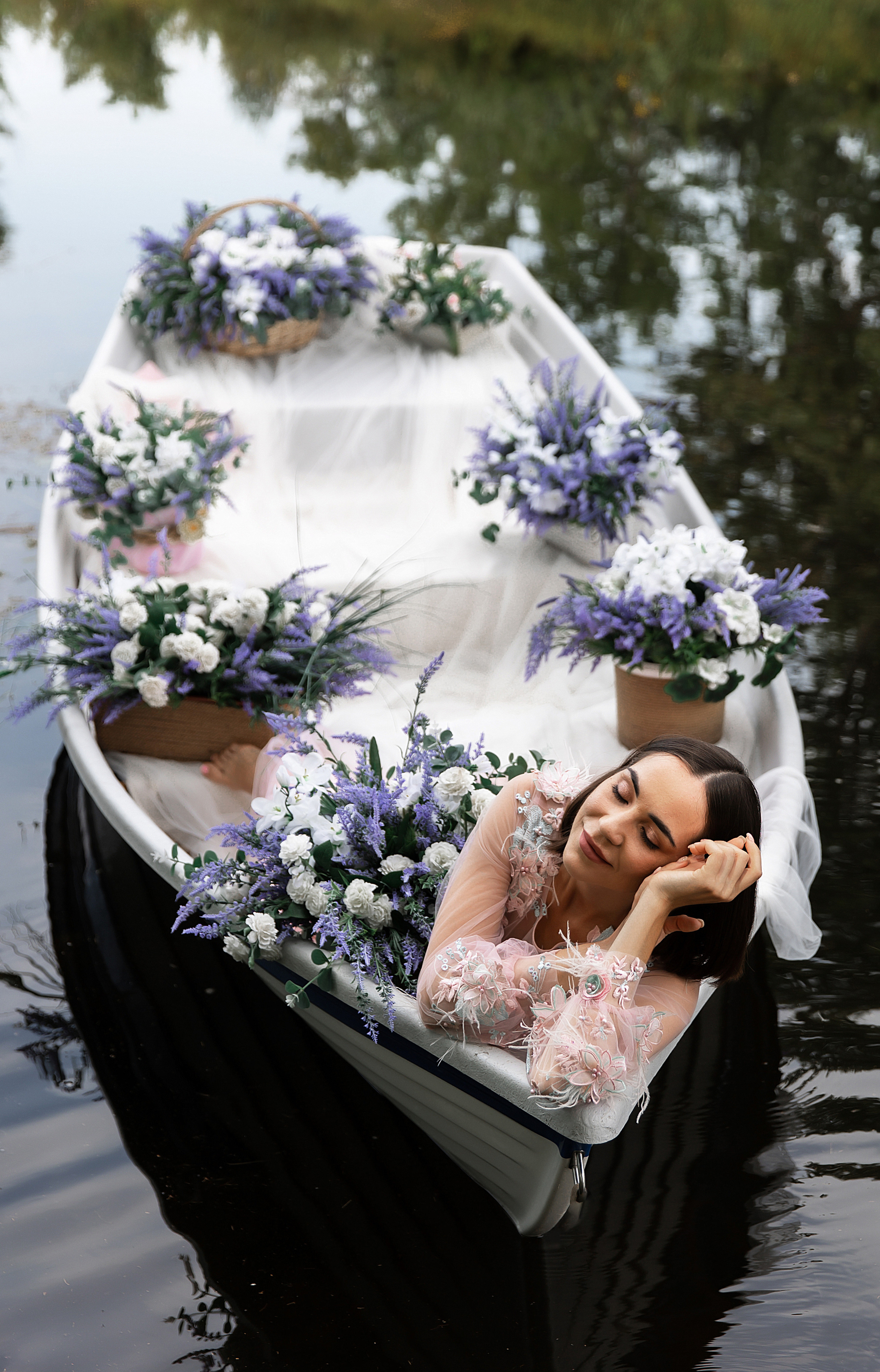 С лодкой. Свадебный и семейный фотограф у Уфе Евгения Сазонова