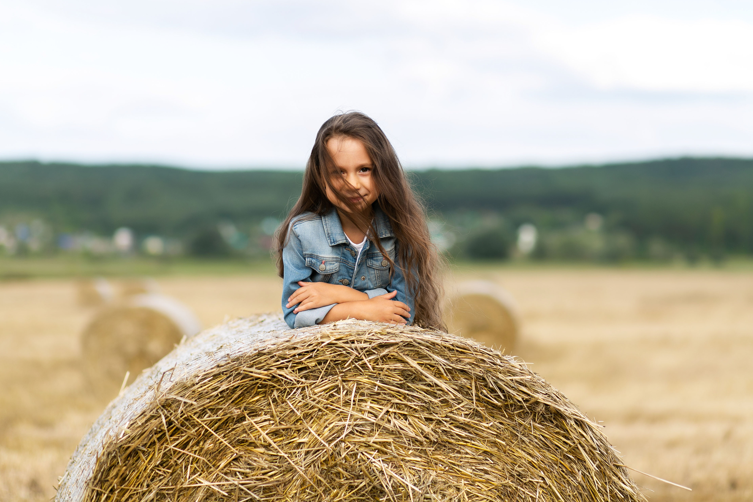В поле. Свадебный и семейный фотограф у Уфе Евгения Сазонова