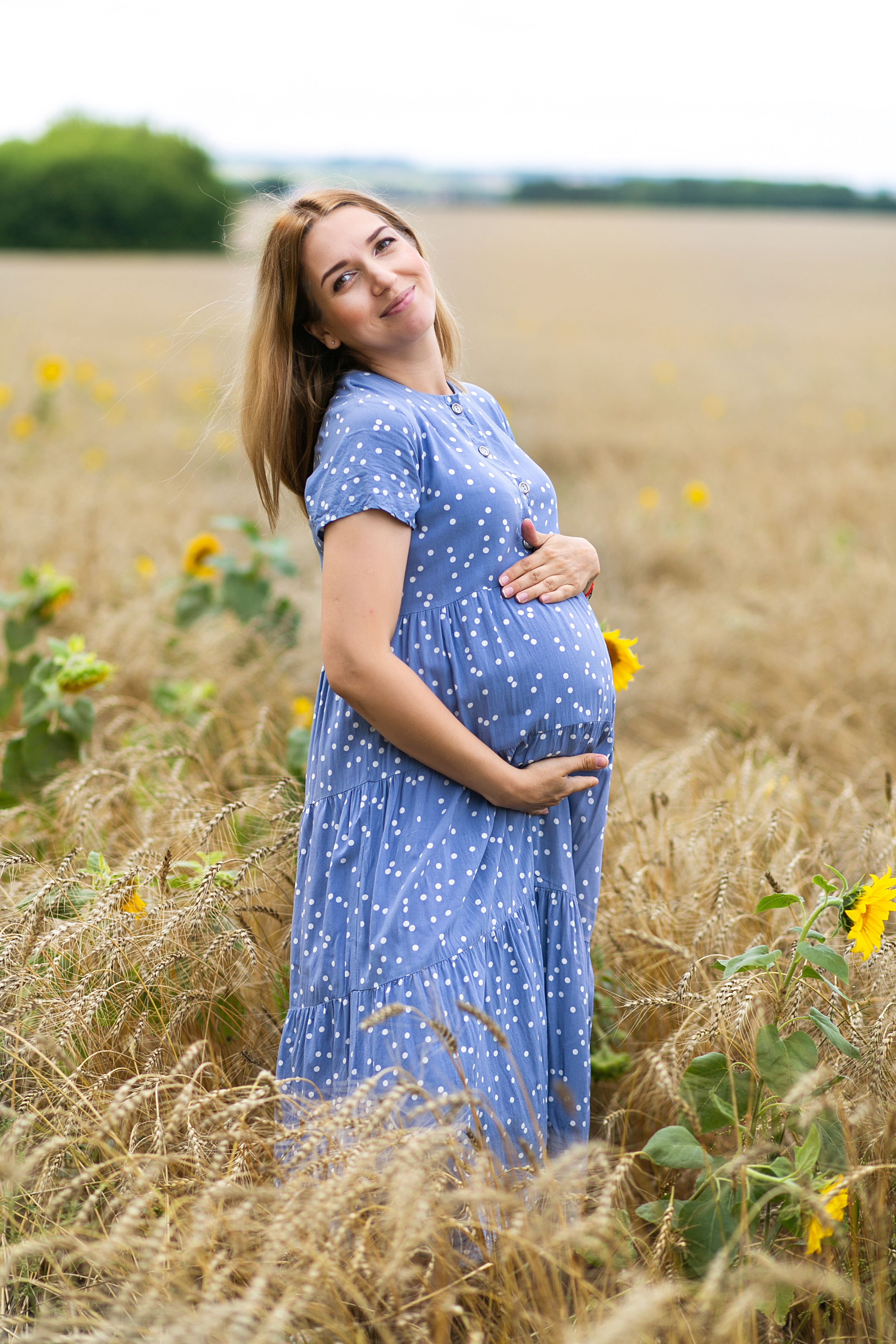 В поле. Свадебный и семейный фотограф у Уфе Евгения Сазонова
