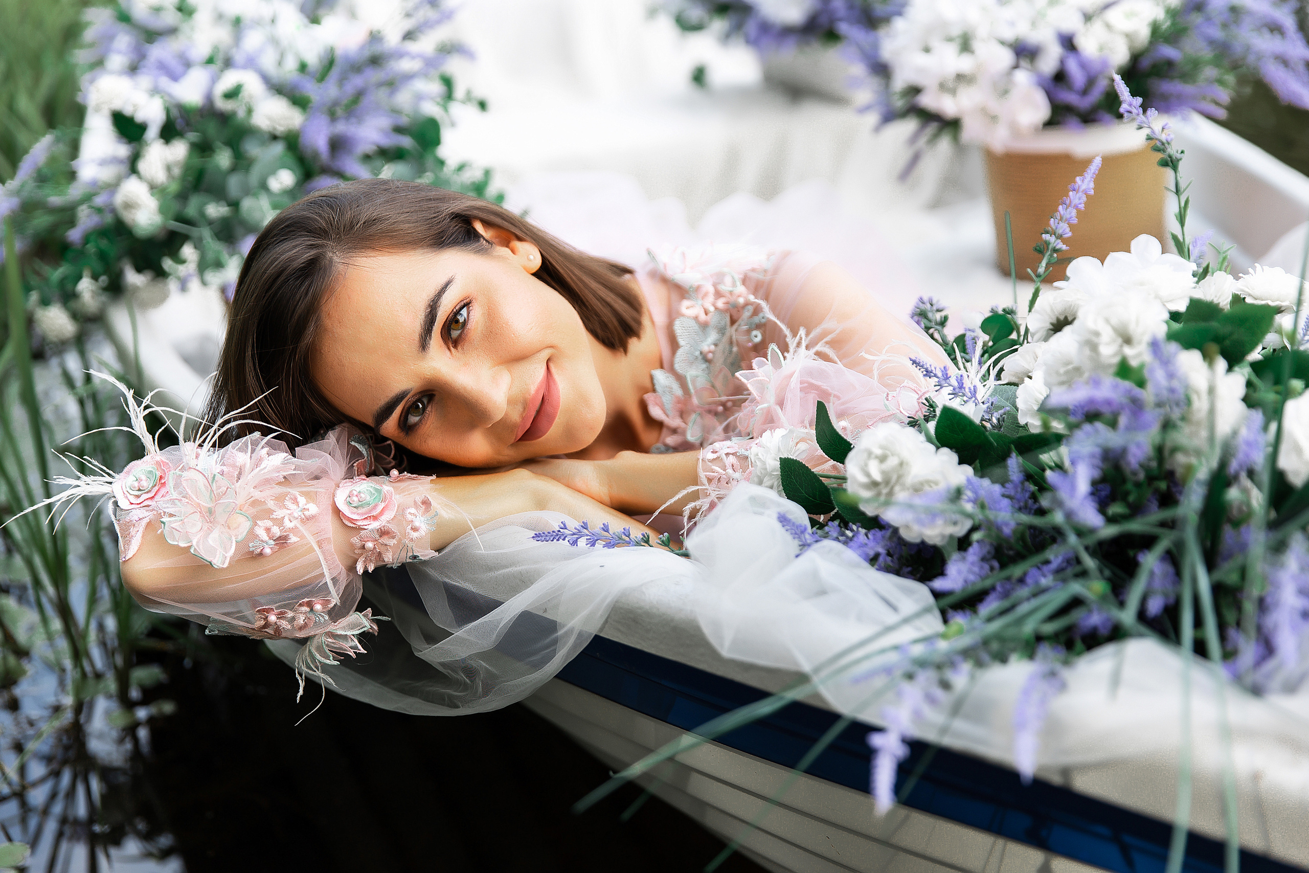 С лодкой. Свадебный и семейный фотограф у Уфе Евгения Сазонова