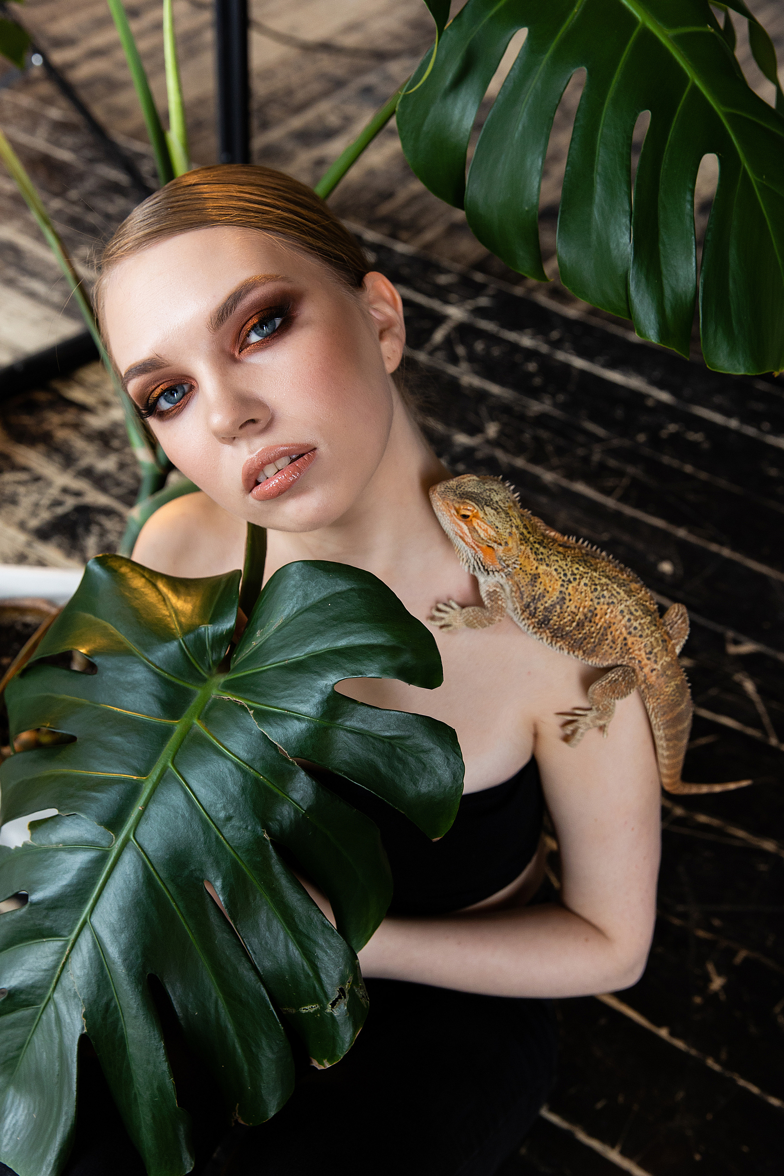 С рептилиями. Свадебный и семейный фотограф у Уфе Евгения Сазонова