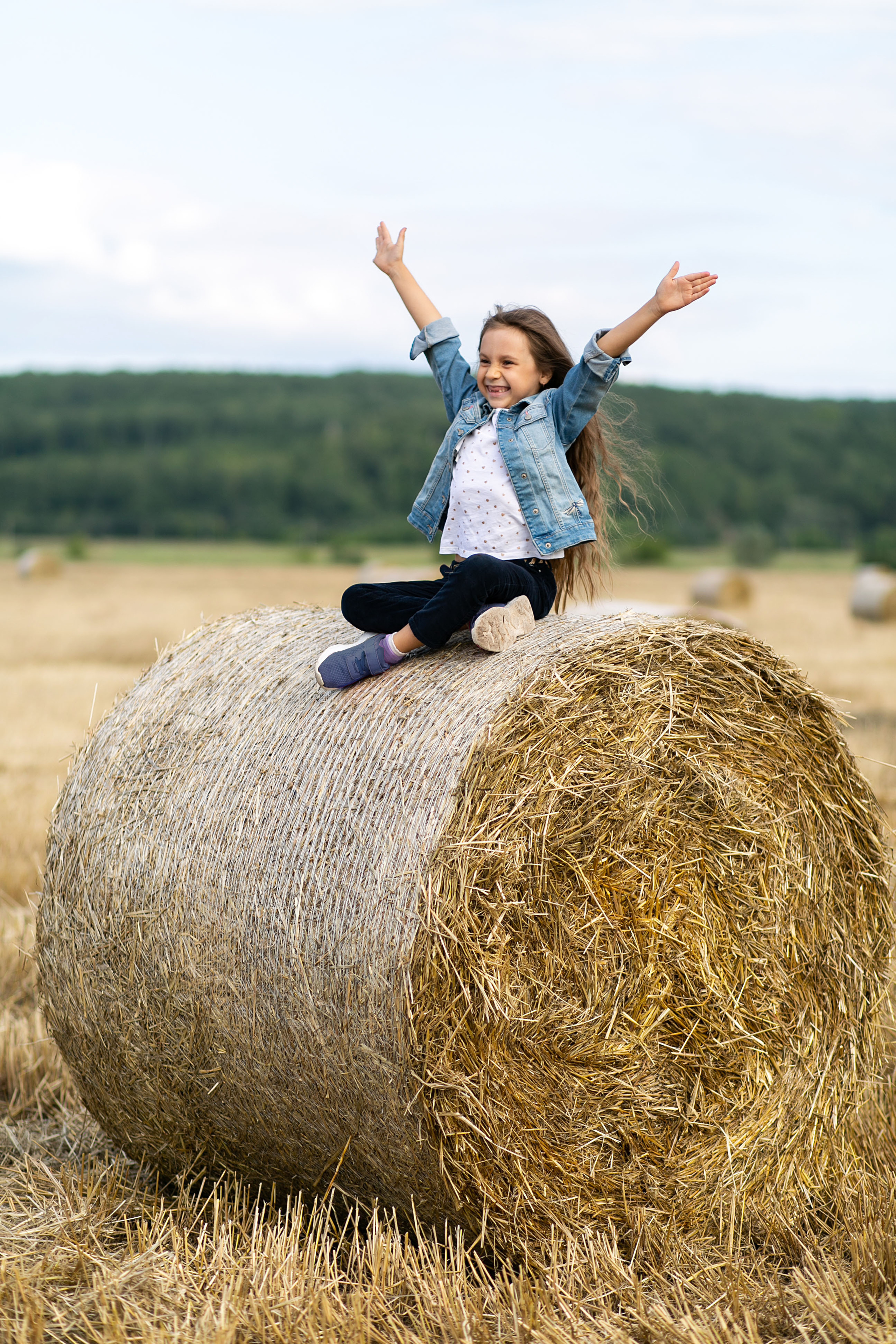 В поле. Свадебный и семейный фотограф у Уфе Евгения Сазонова
