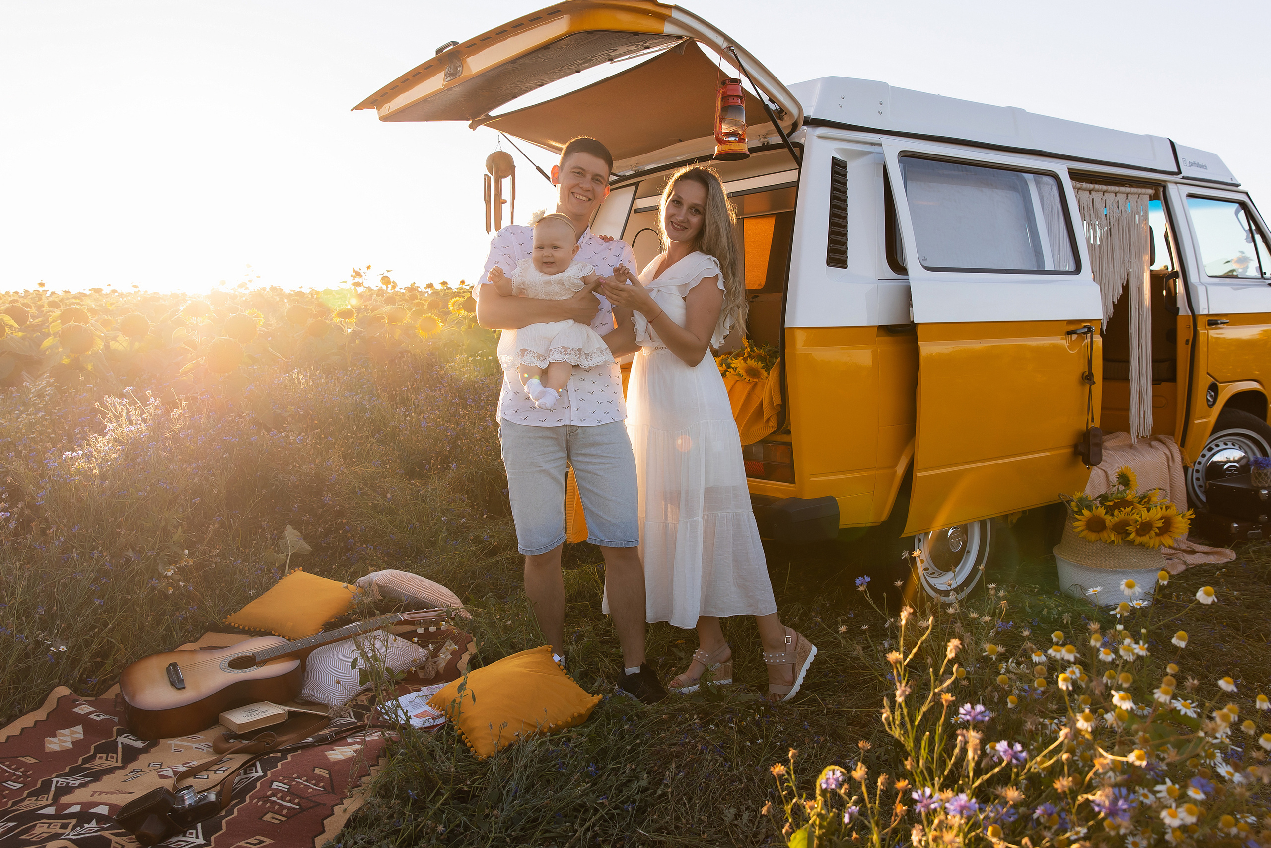 Подсолнухи. Свадебный и семейный фотограф у Уфе Евгения Сазонова