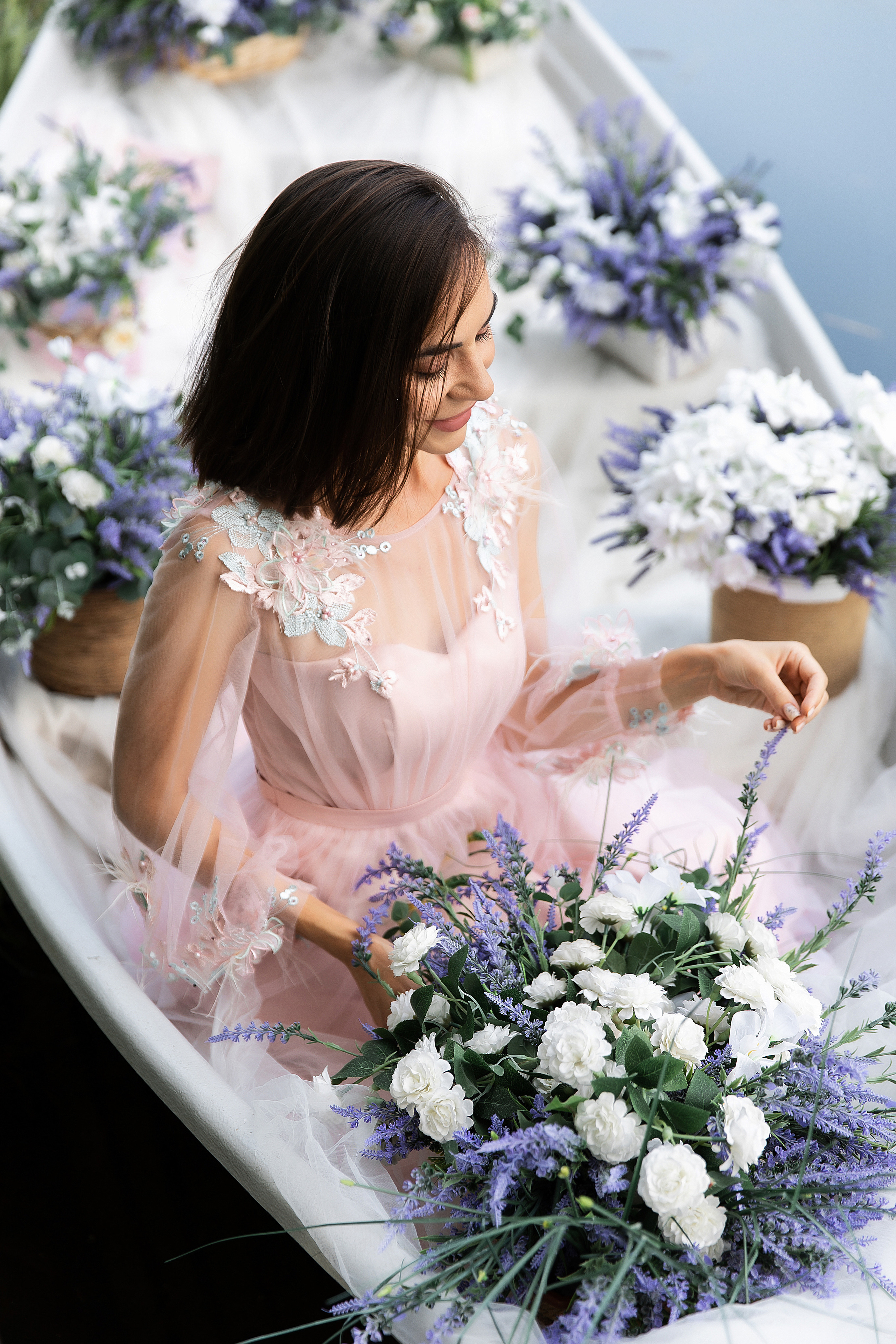 С лодкой. Свадебный и семейный фотограф у Уфе Евгения Сазонова