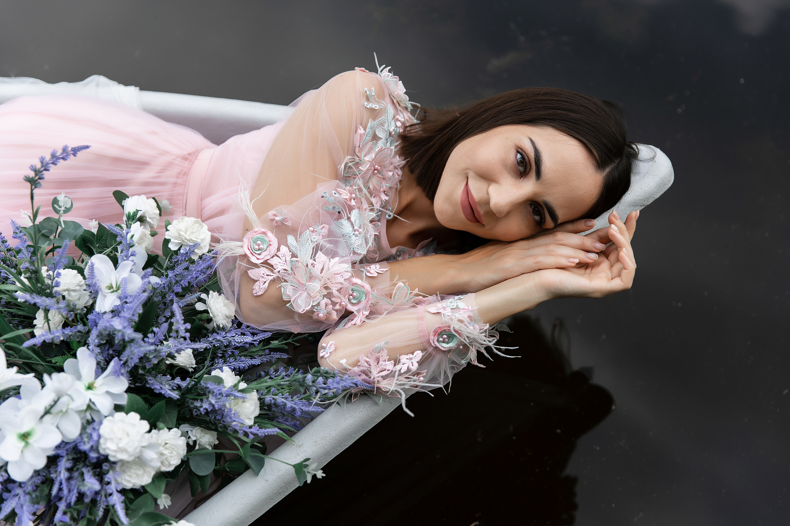 С лодкой. Свадебный и семейный фотограф у Уфе Евгения Сазонова