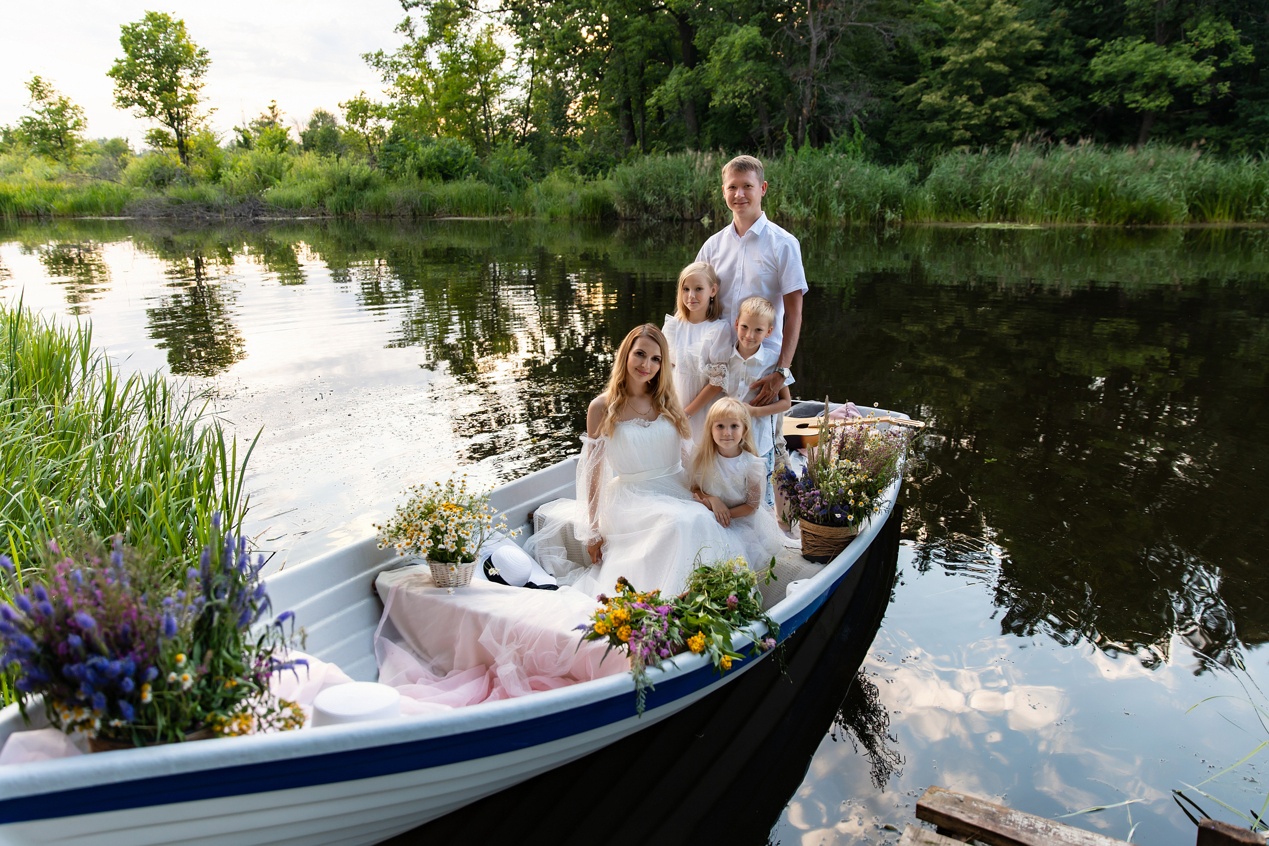 Лодка. Свадебный и семейный фотограф у Уфе Евгения Сазонова
