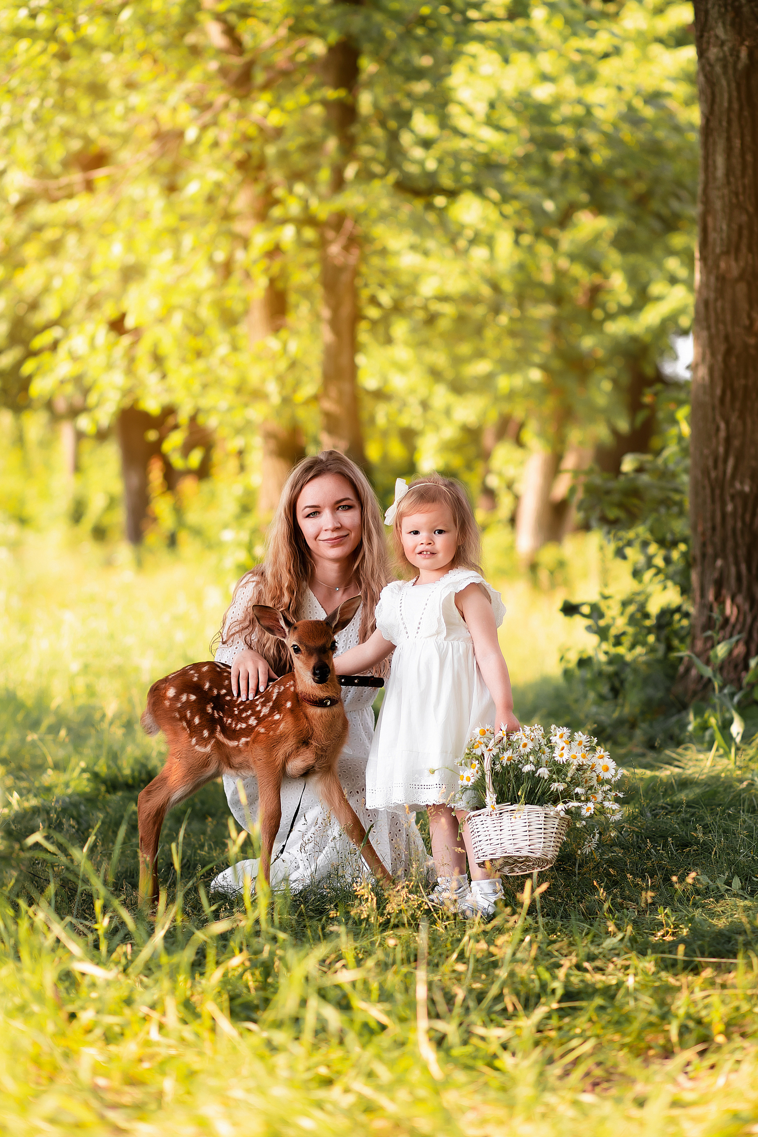 С олененком. Свадебный и семейный фотограф у Уфе Евгения Сазонова