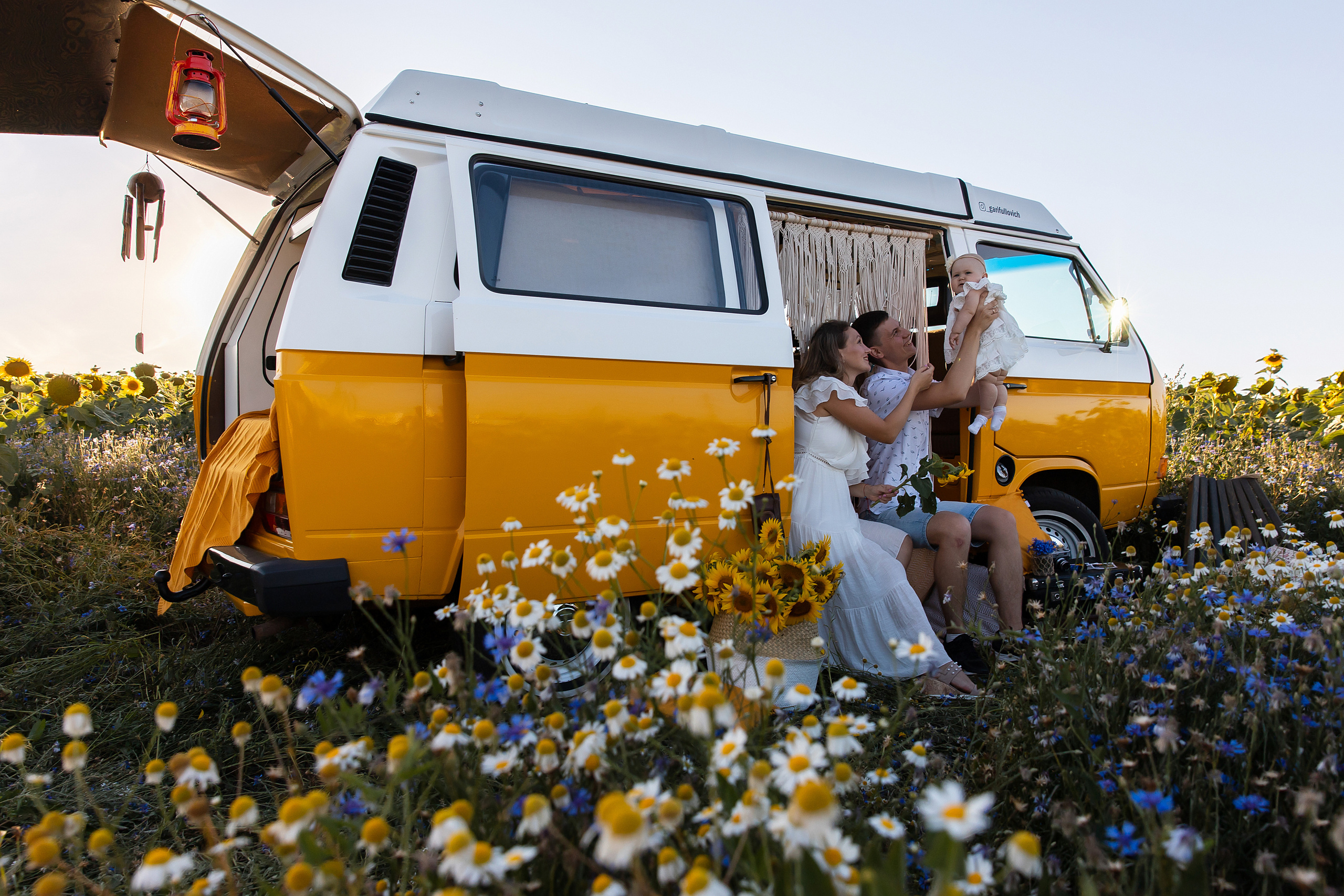 Подсолнухи. Свадебный и семейный фотограф у Уфе Евгения Сазонова