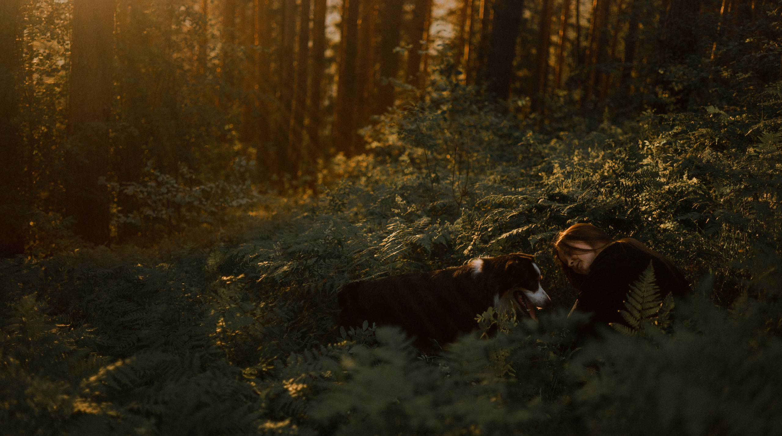 Яна и Уга. Фотограф-анималист Богданова Полина