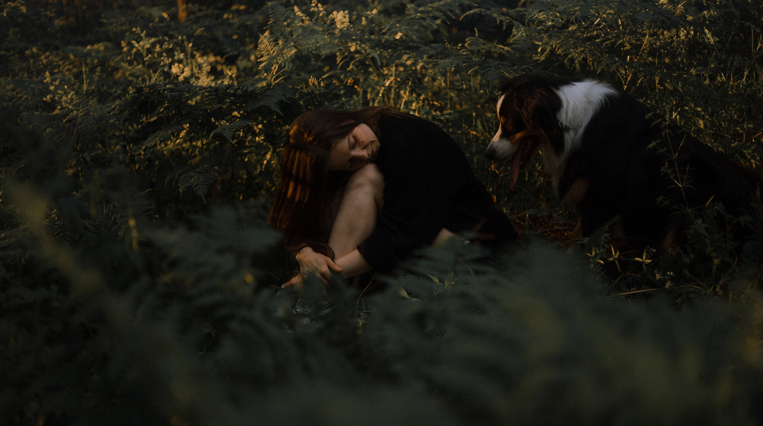 Яна и Уга. Фотограф-анималист Богданова Полина