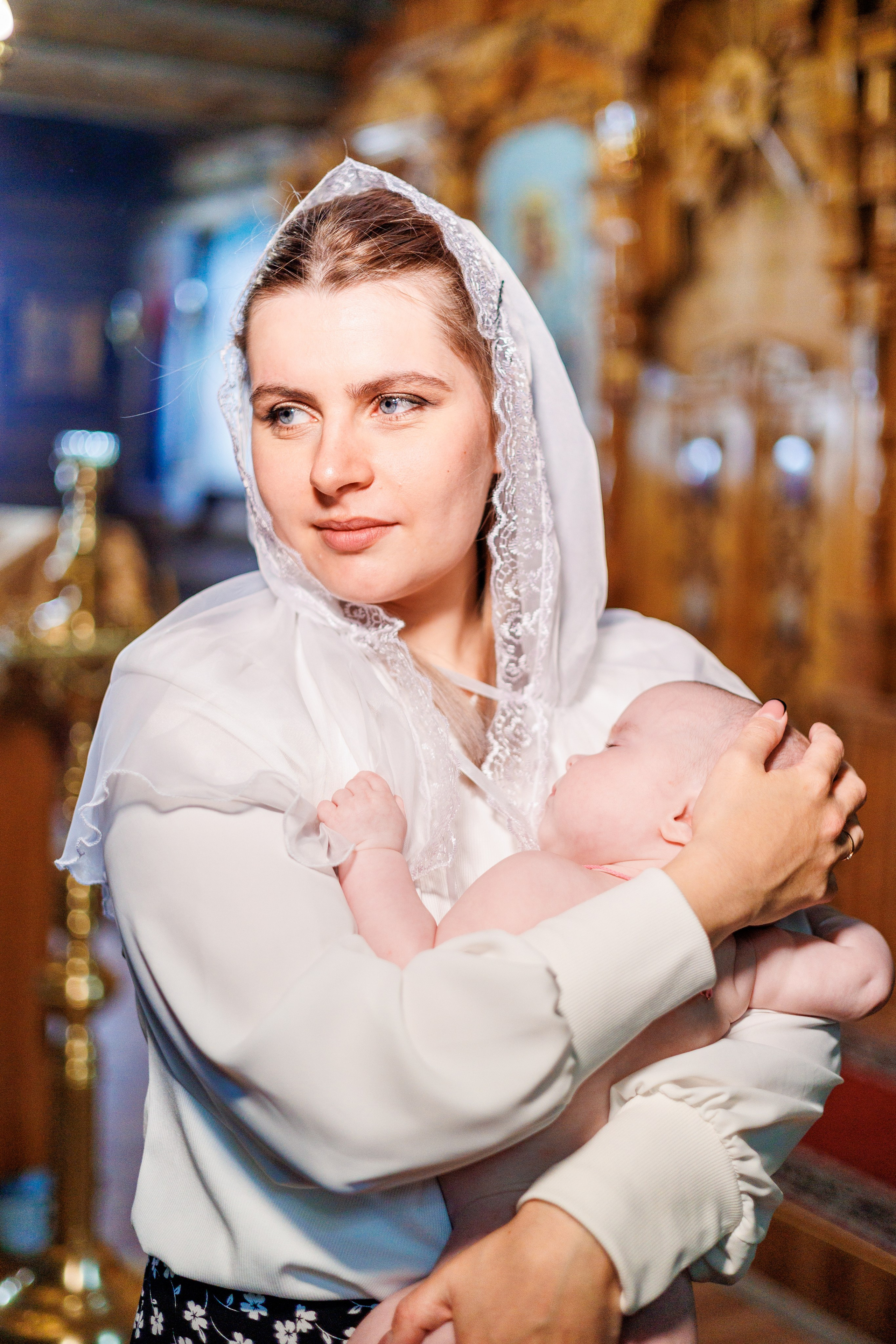 Крещение близняшек. Свадебный и семейный фотограф в Армавире