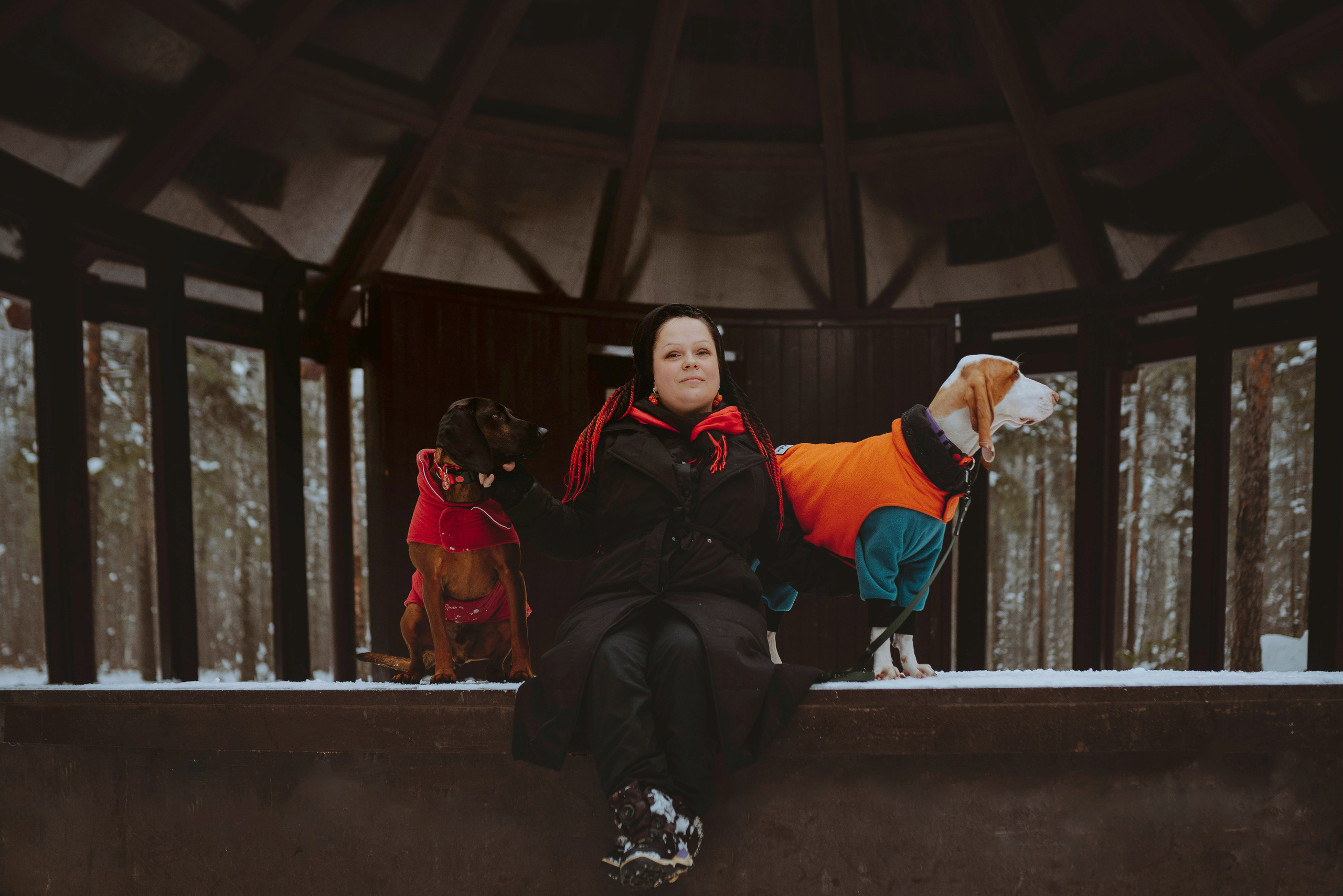 Ольга, Рора и Румпель. Фотограф анималист в Спб недорого Олеся Майорова