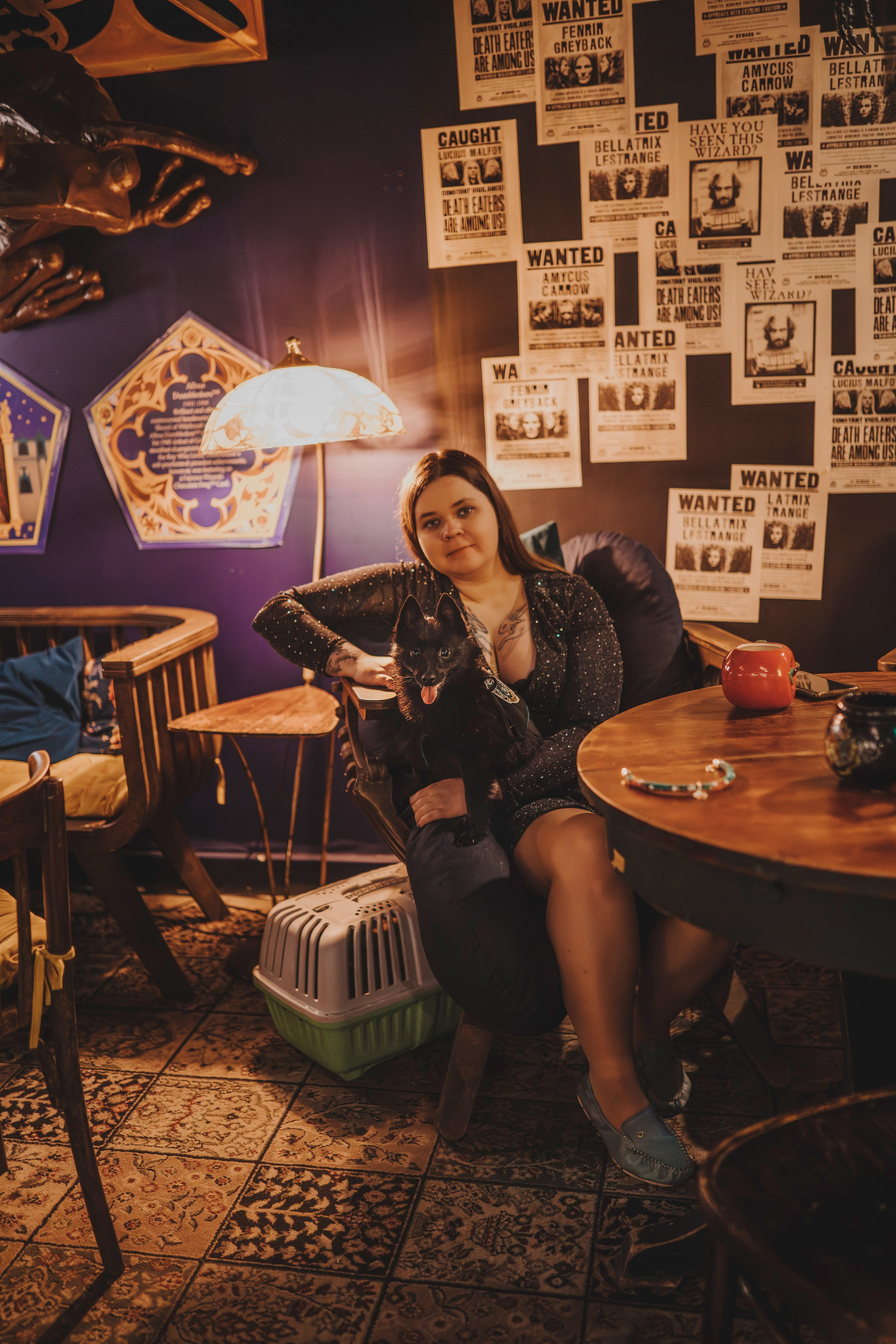 Аня, Андуин и Тесс. Фотограф анималист в Спб недорого Олеся Майорова