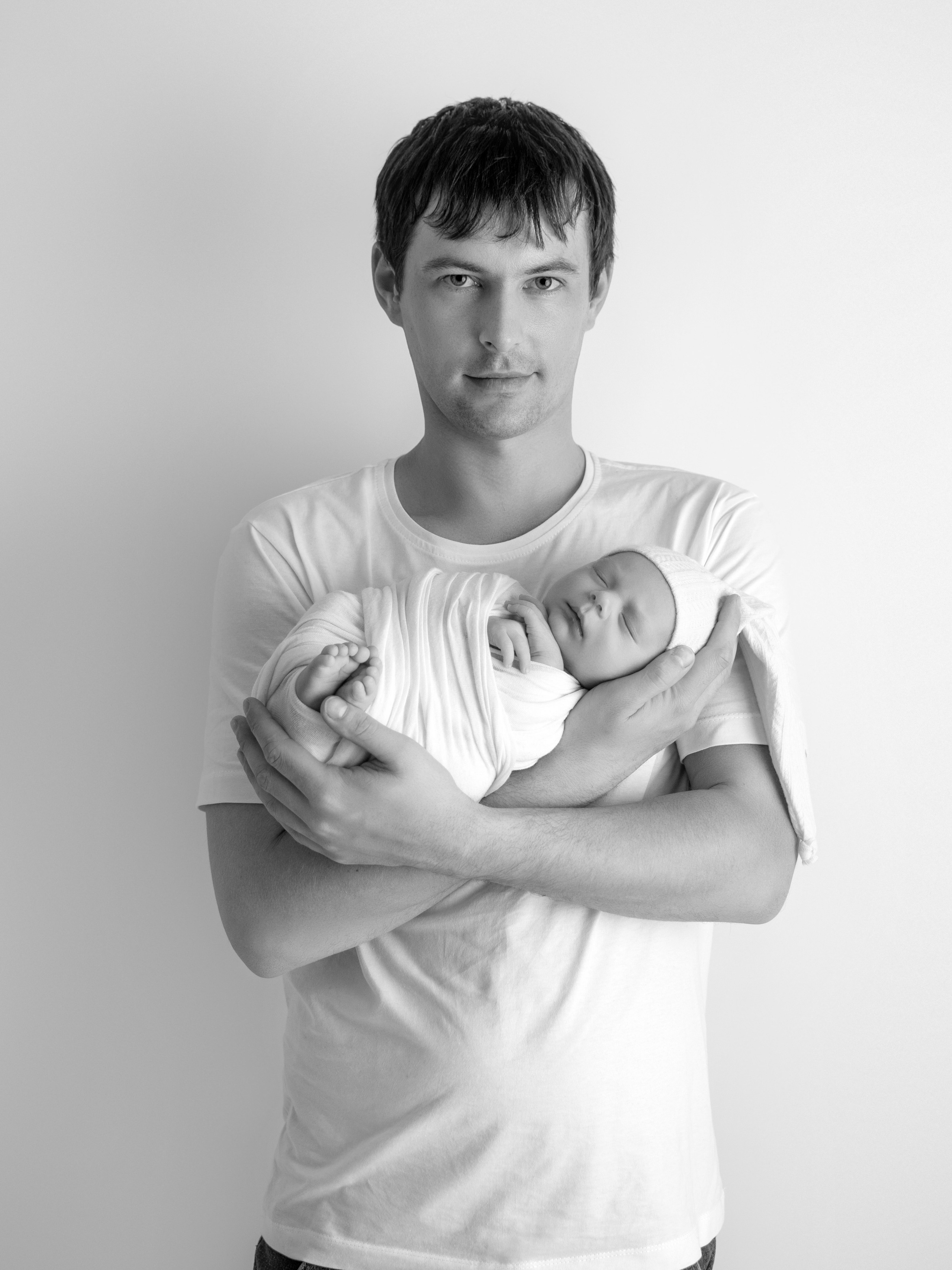 Новогодняя съёмка новорожденных в Краснодаре 2024. Фотограф новорожденных Краснодар Малышенко Надежда