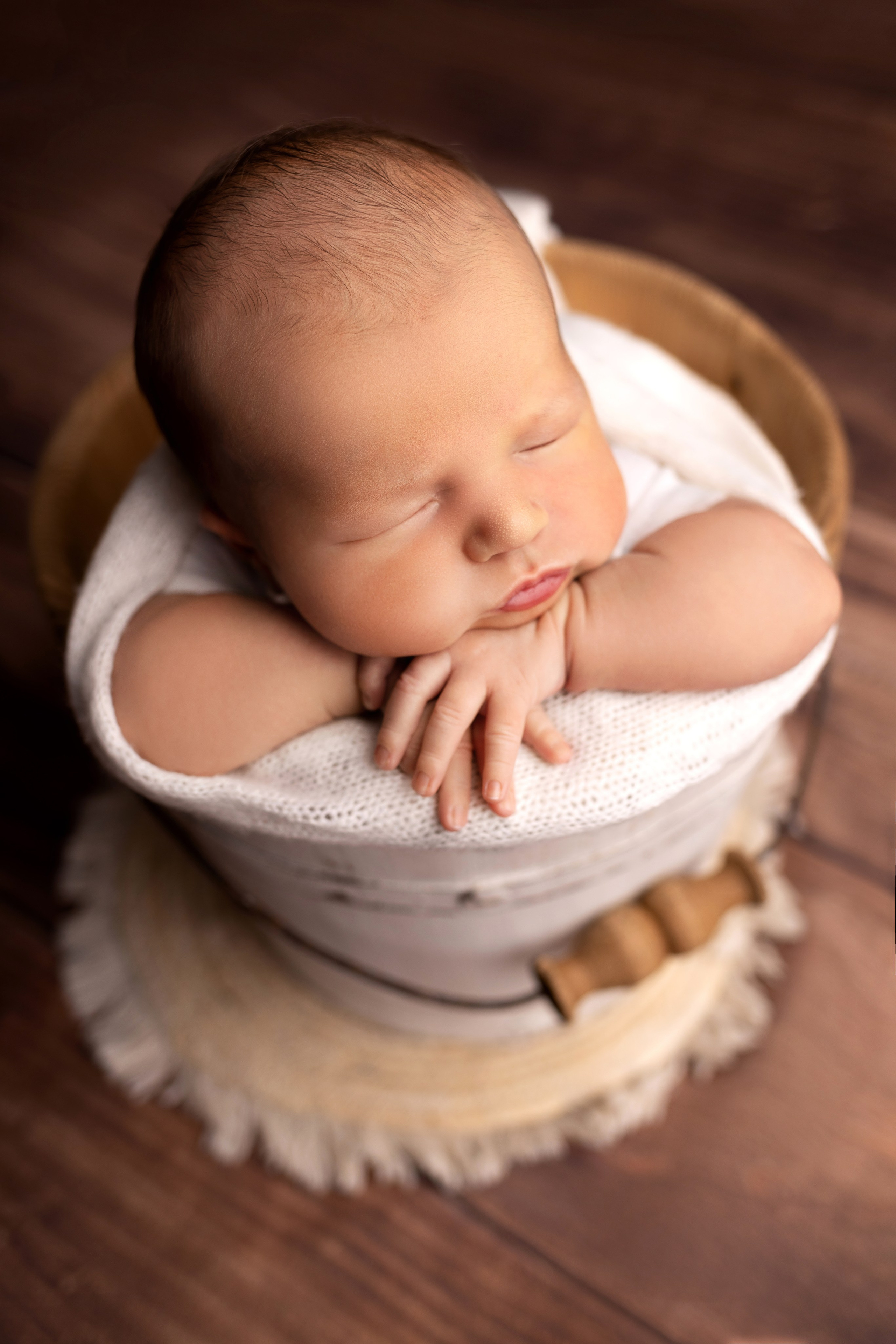 Классическая фотосессия малыша. Фотограф новорожденных малышей в Омске и Омской области Эльвира Камаева