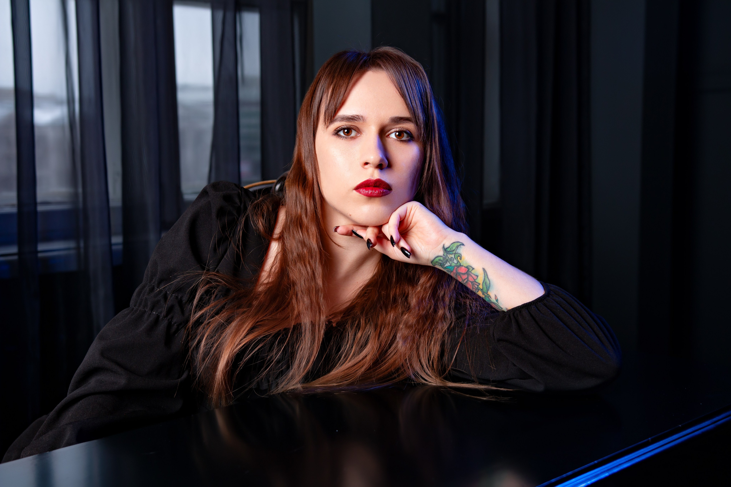 Фотосессия wednesday в студии Photohub зал Карбон