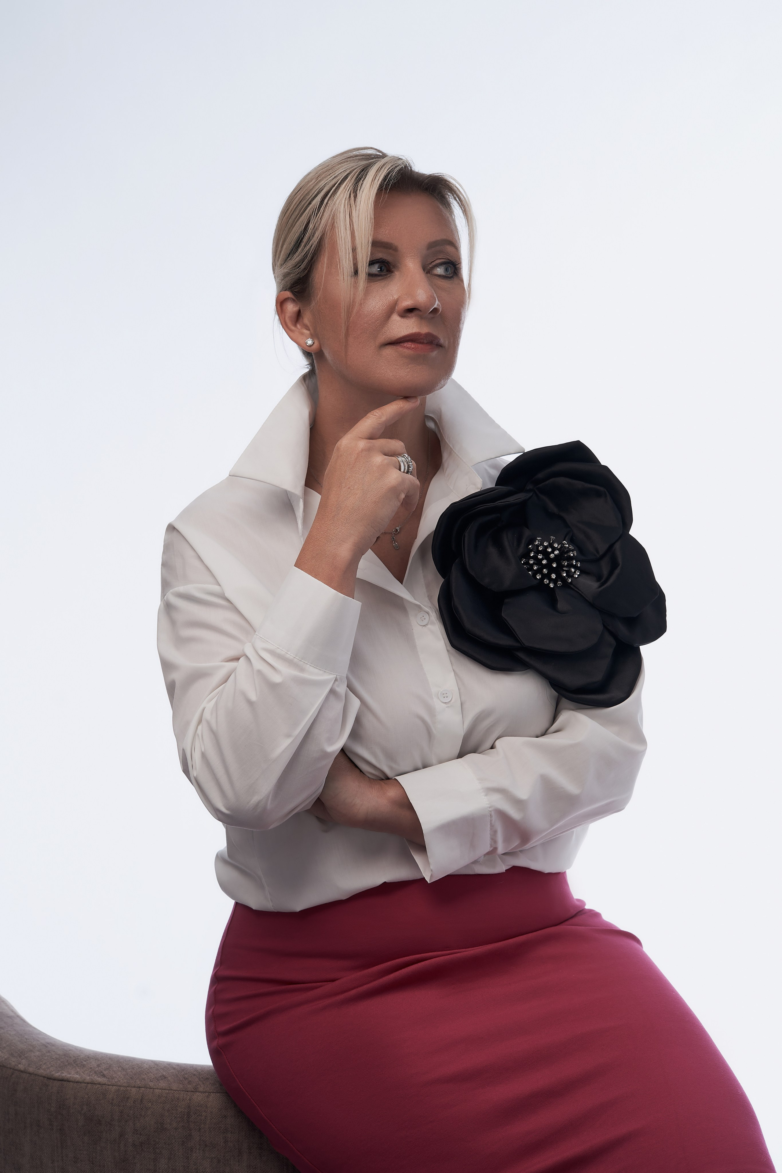 Мария Захарова портрет